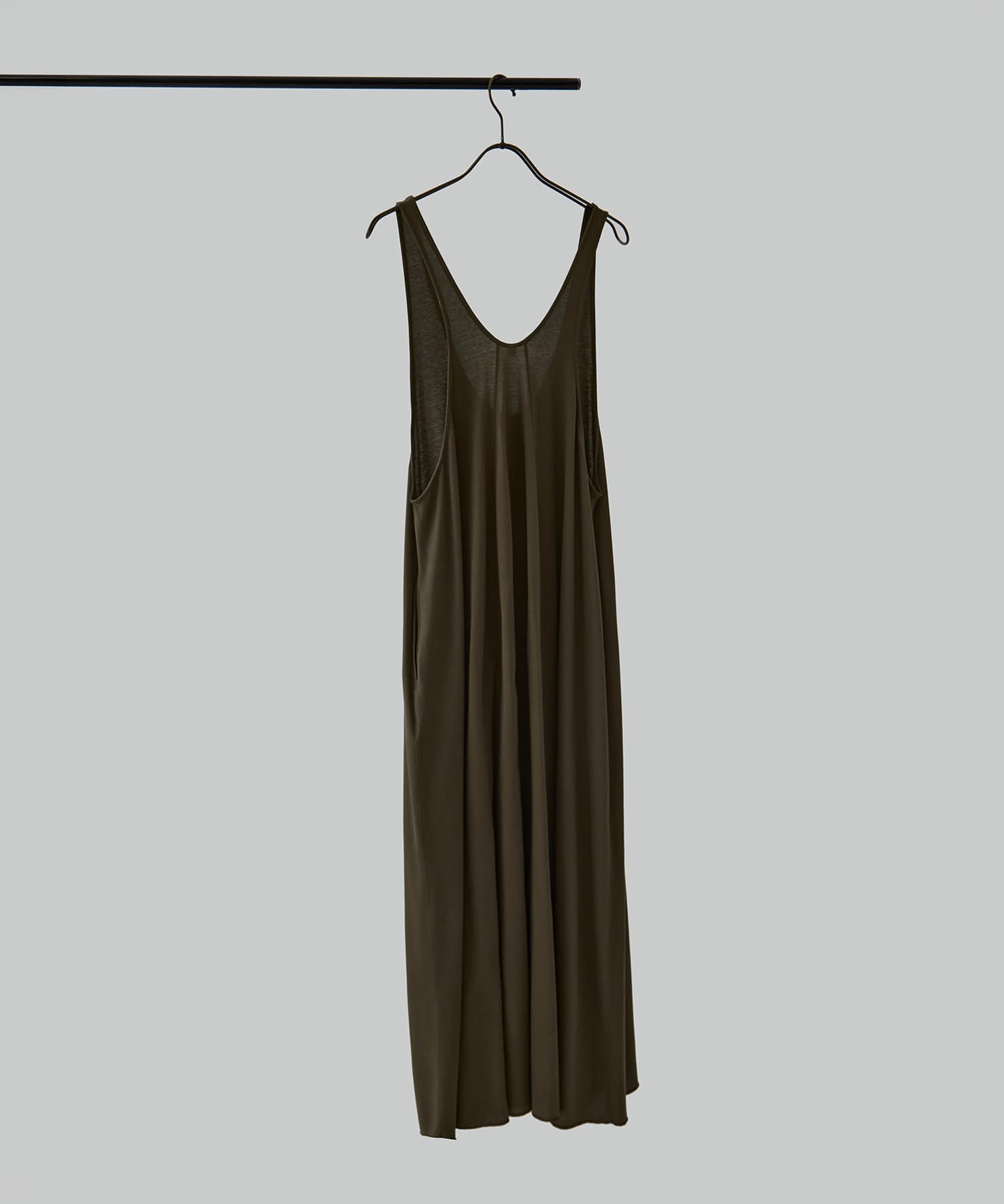 Compact cotton tank dress 