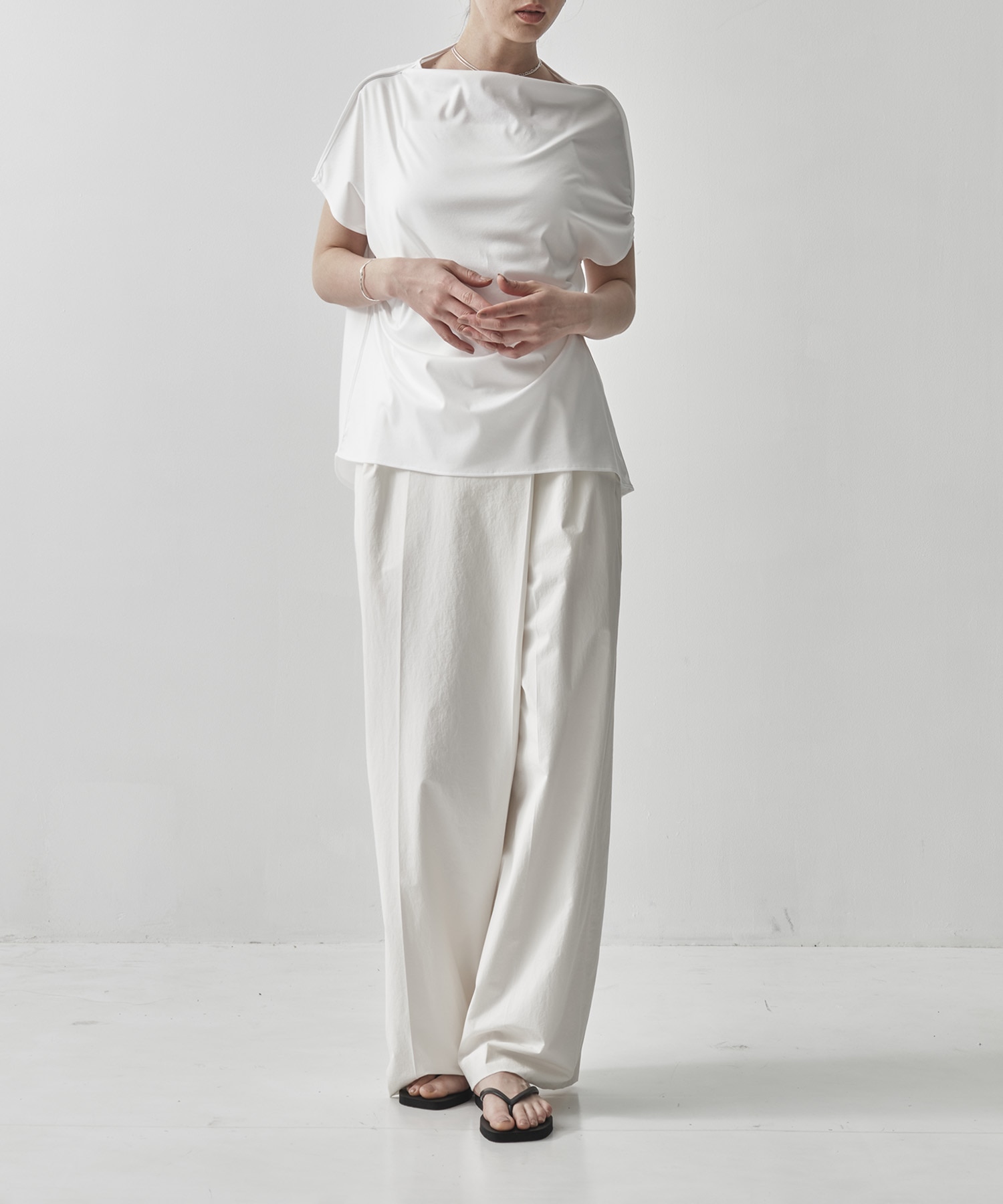 side tuck cotton tops IIROT