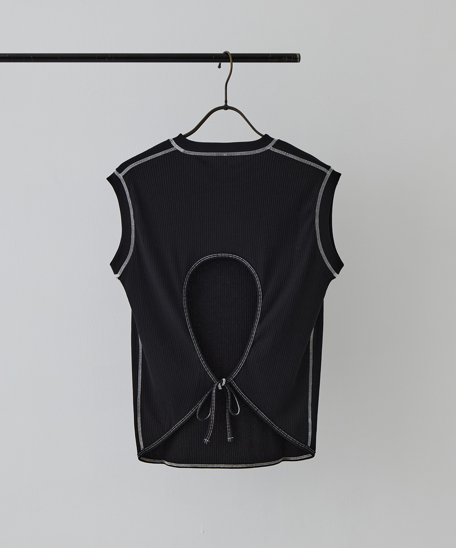 Organic cotton open back NS T HAKUJI