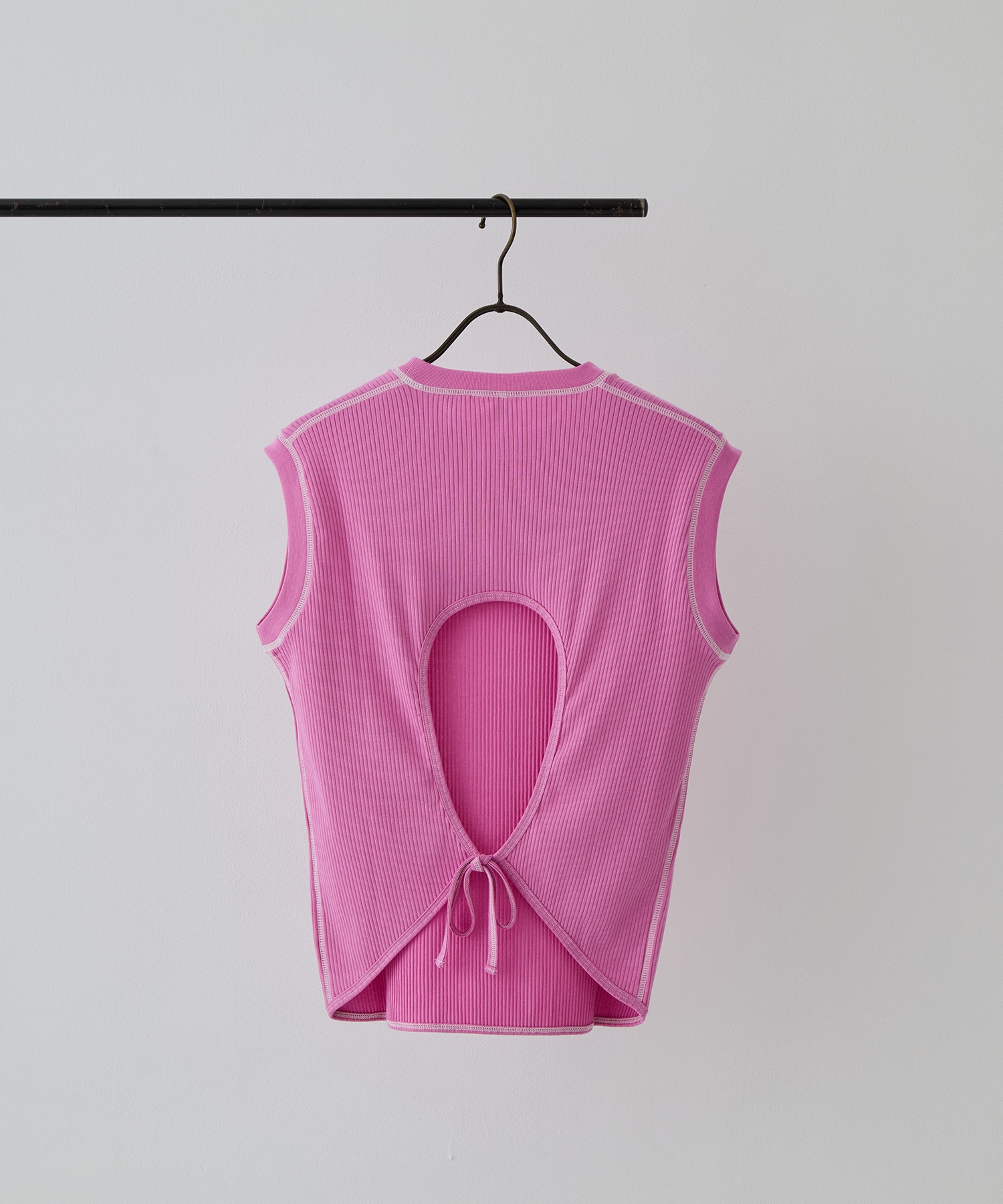 Organic cotton open back NS T HAKUJI