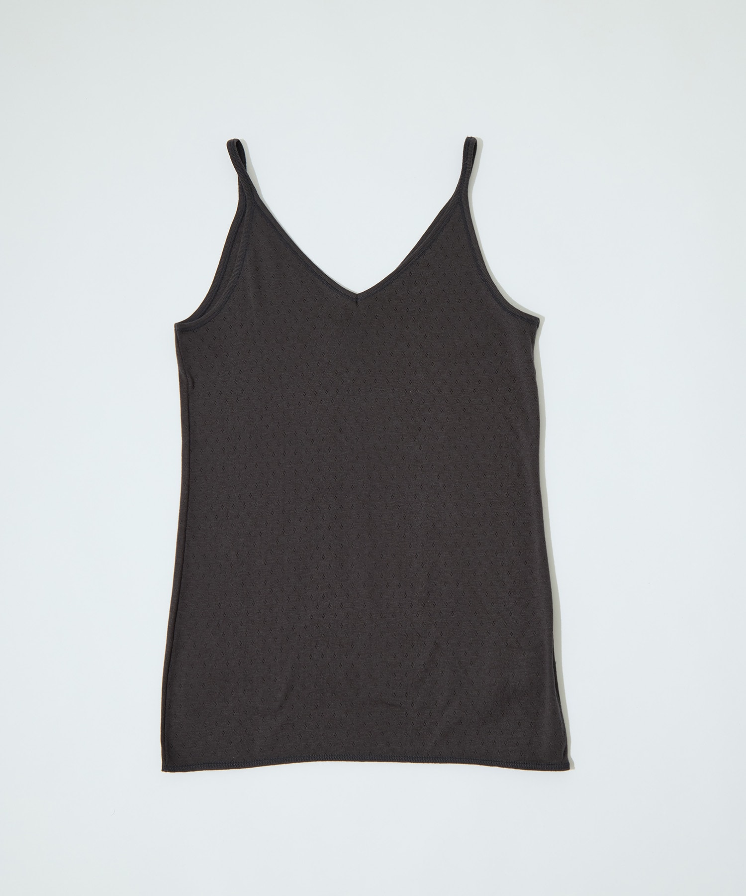 Cotton Silk Double V Neck Camisole GOOD PEOPLE GOOD STITCHING GOOD PRODUCT