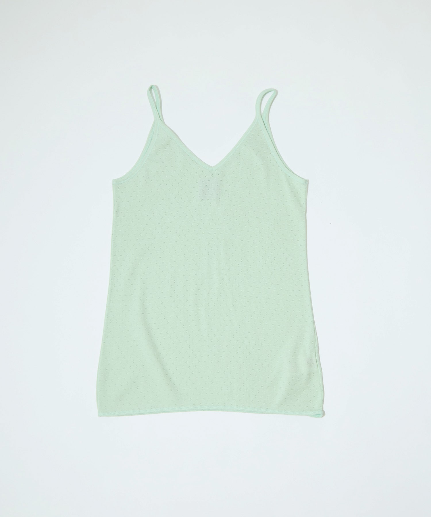Cotton Silk Double V Neck Camisole GOOD PEOPLE GOOD STITCHING GOOD PRODUCT