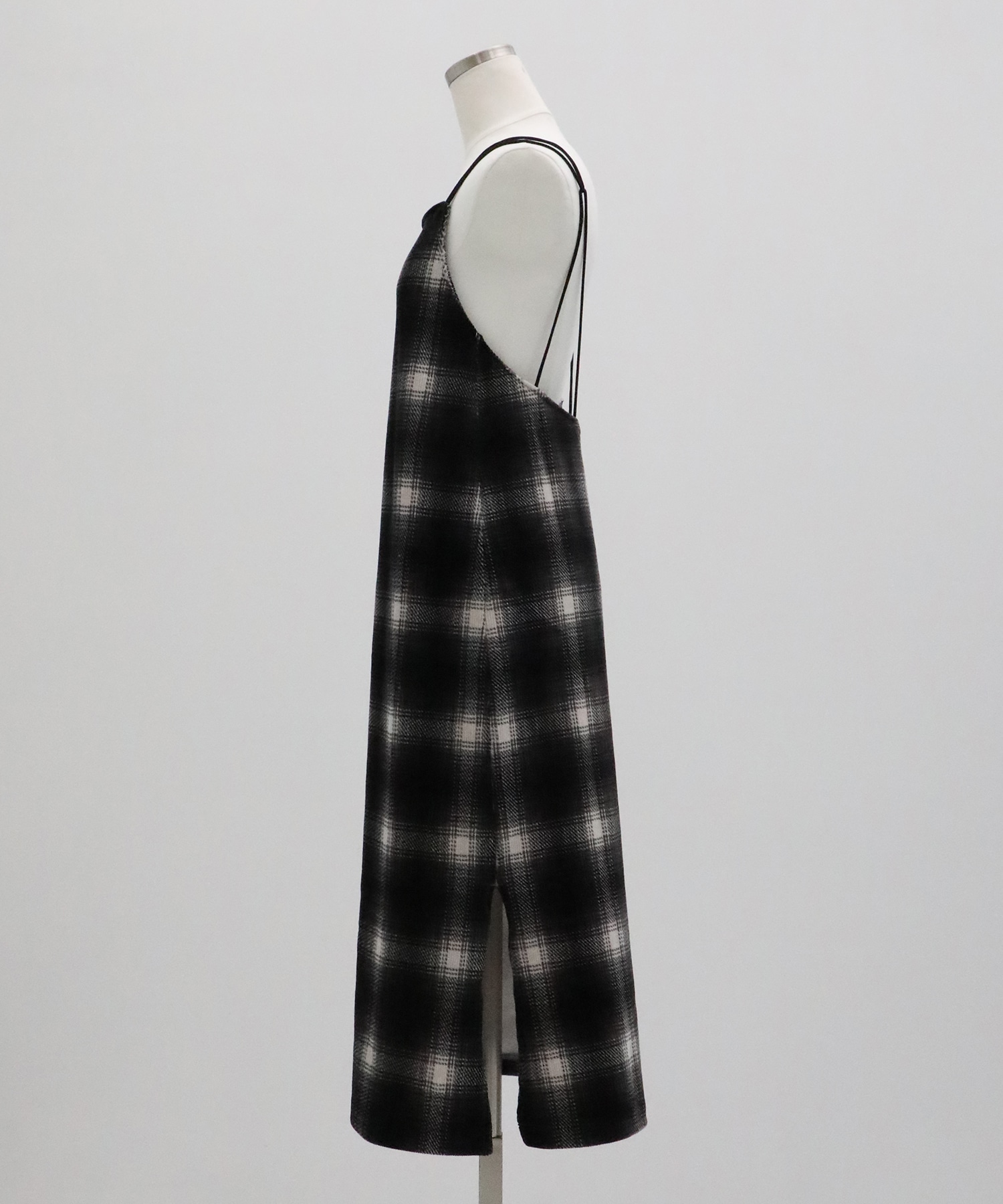 別注Ombre Check Camisole Dress PHEENY