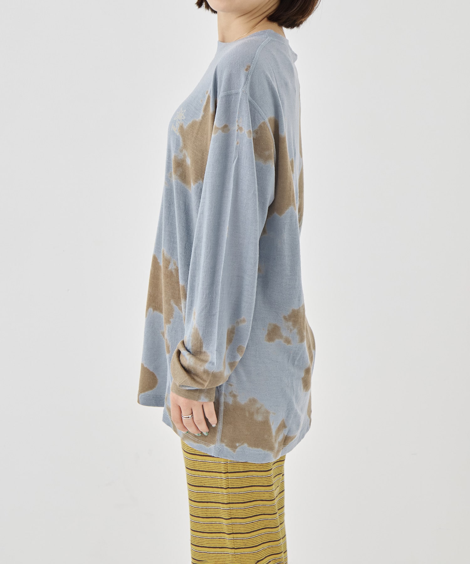 Merino Wool Dyed L/S Tee PHEENY