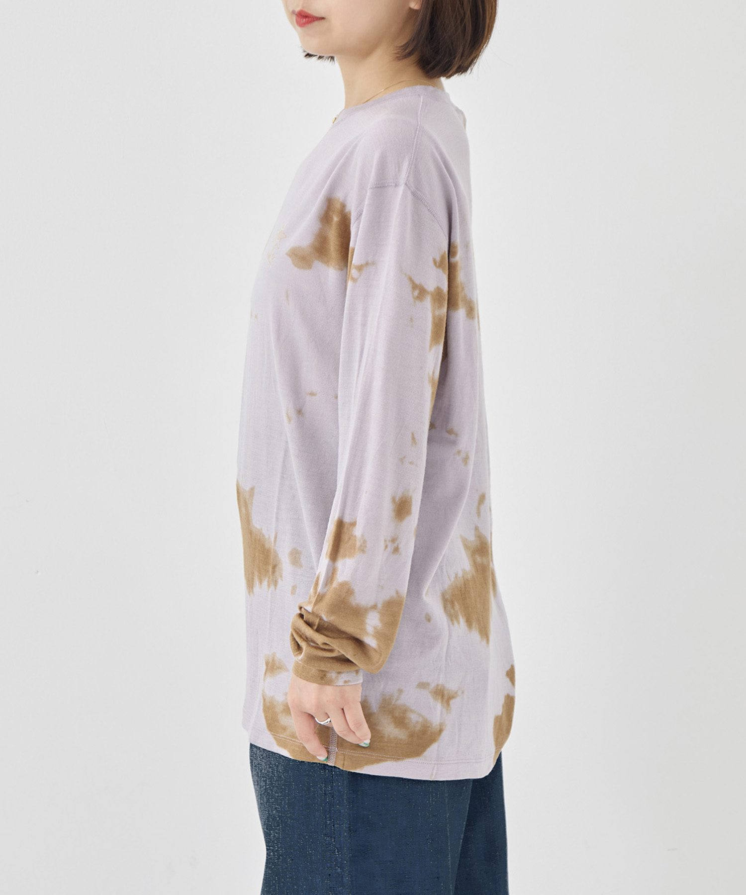 Merino Wool Dyed L/S Tee PHEENY
