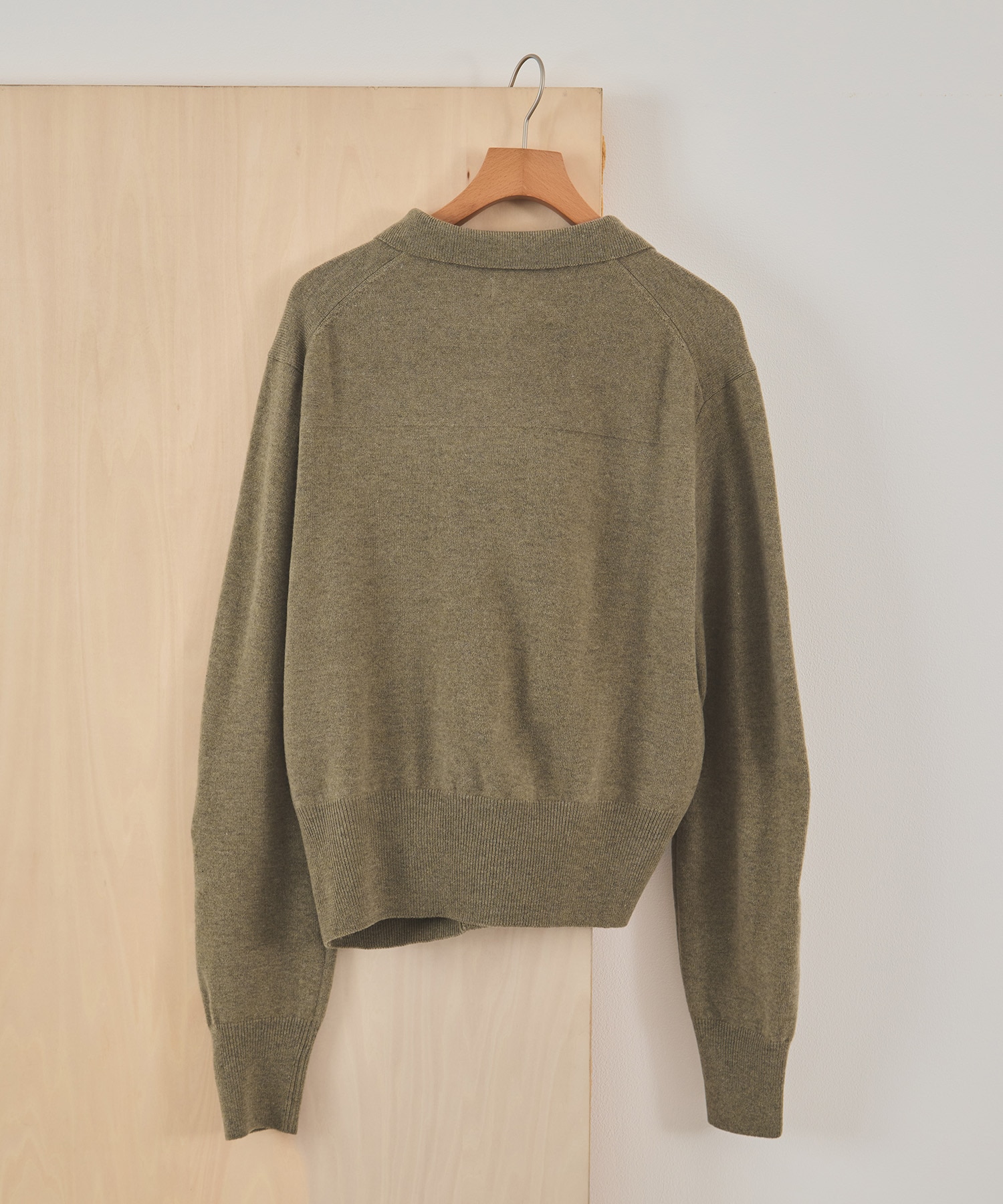 Sculptural Wired Knit Shirt YOKE