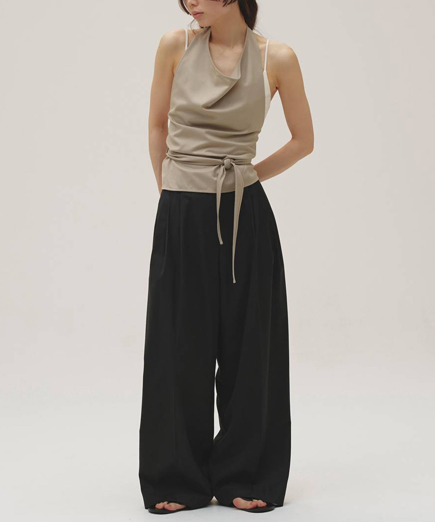 Lightweight Tuck Trousers TODAYFUL