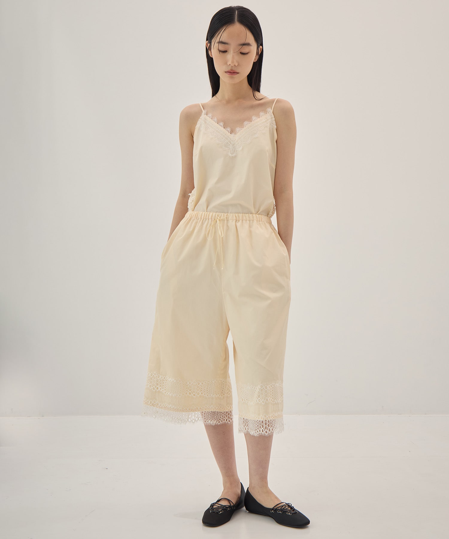 INTER LACE HALF PANTS muller of yoshiokubo