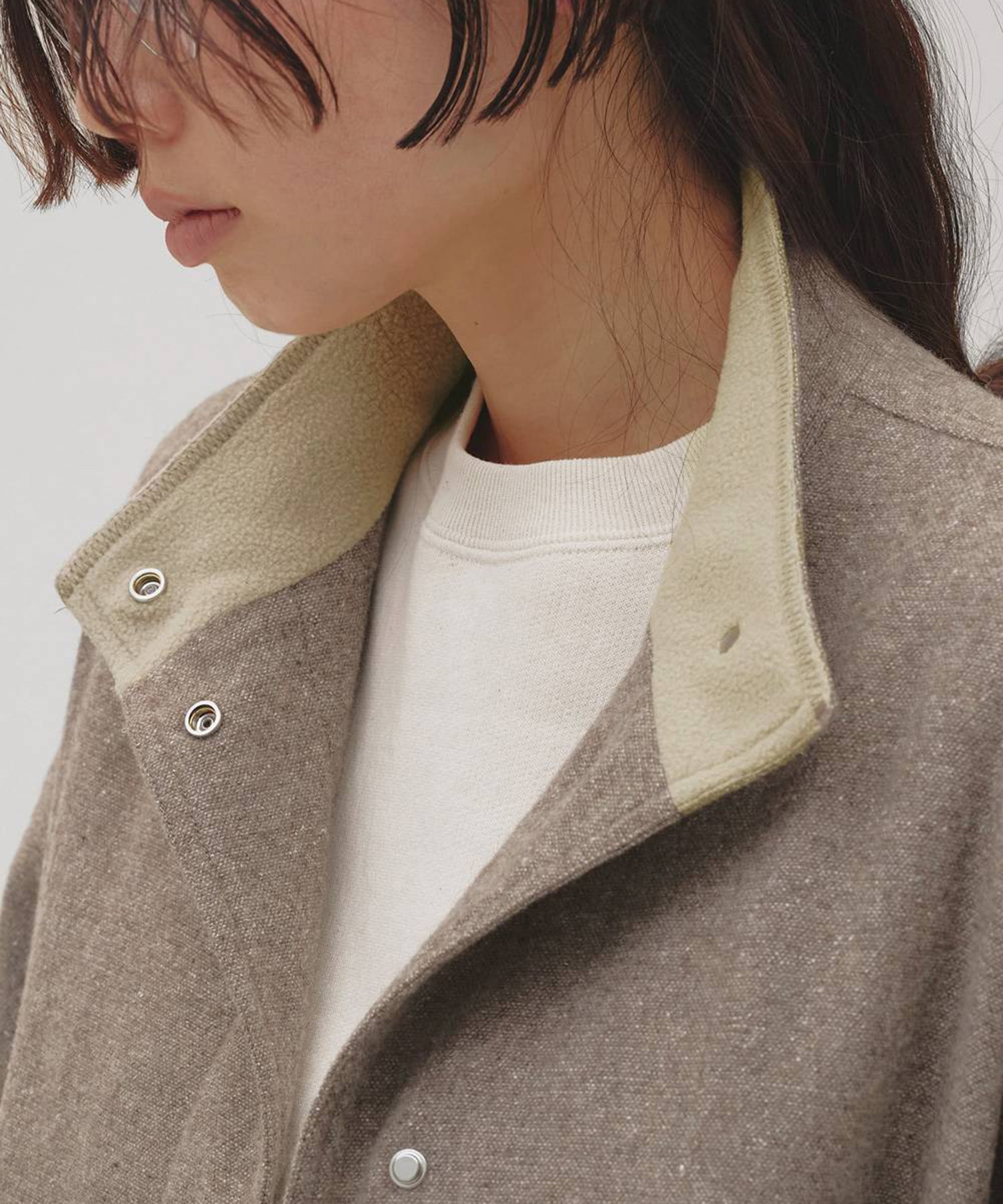 Silknep Tweed Blouson TODAYFUL