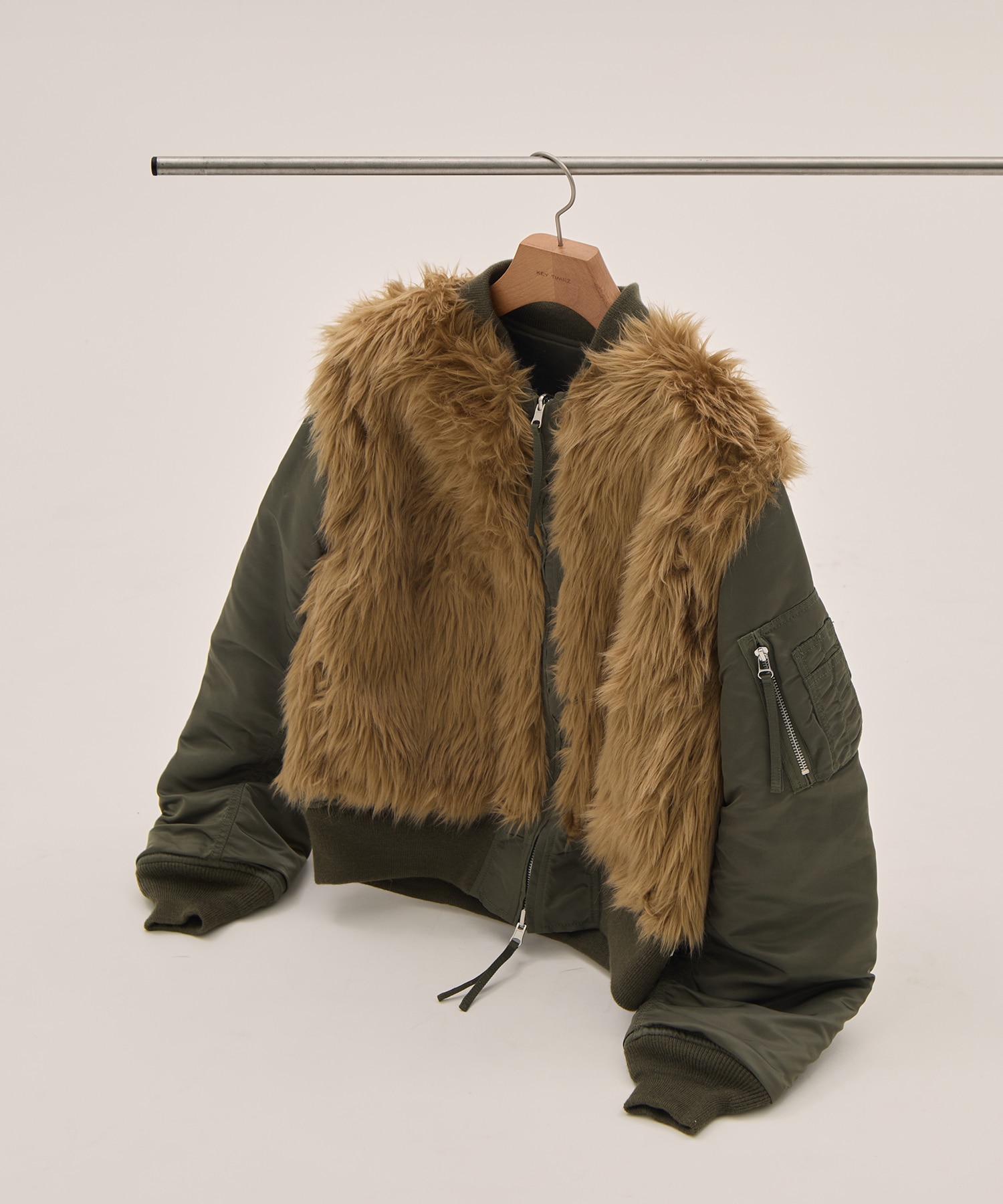 MA-1 reversible×eco fur 08sircus