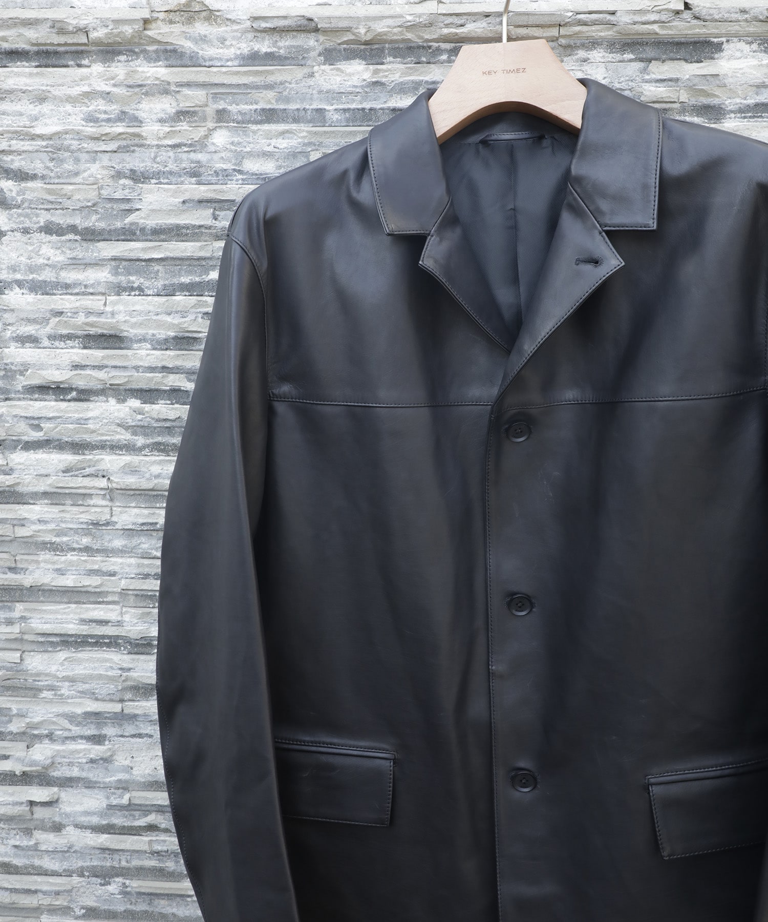 Calf Nappa Leather Jacket YOKE