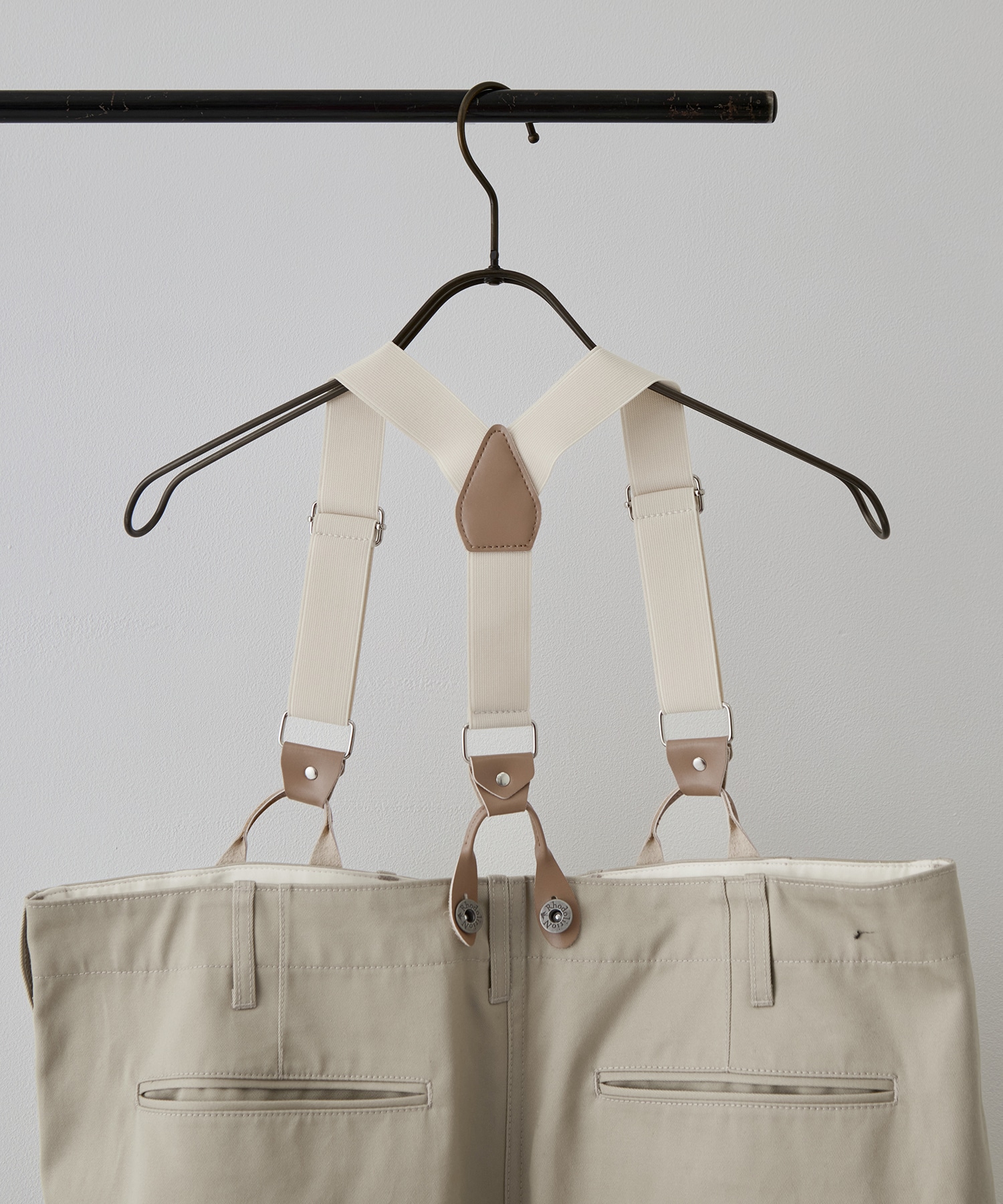 Suspender Pant - Chino Cloth RhodolirioN