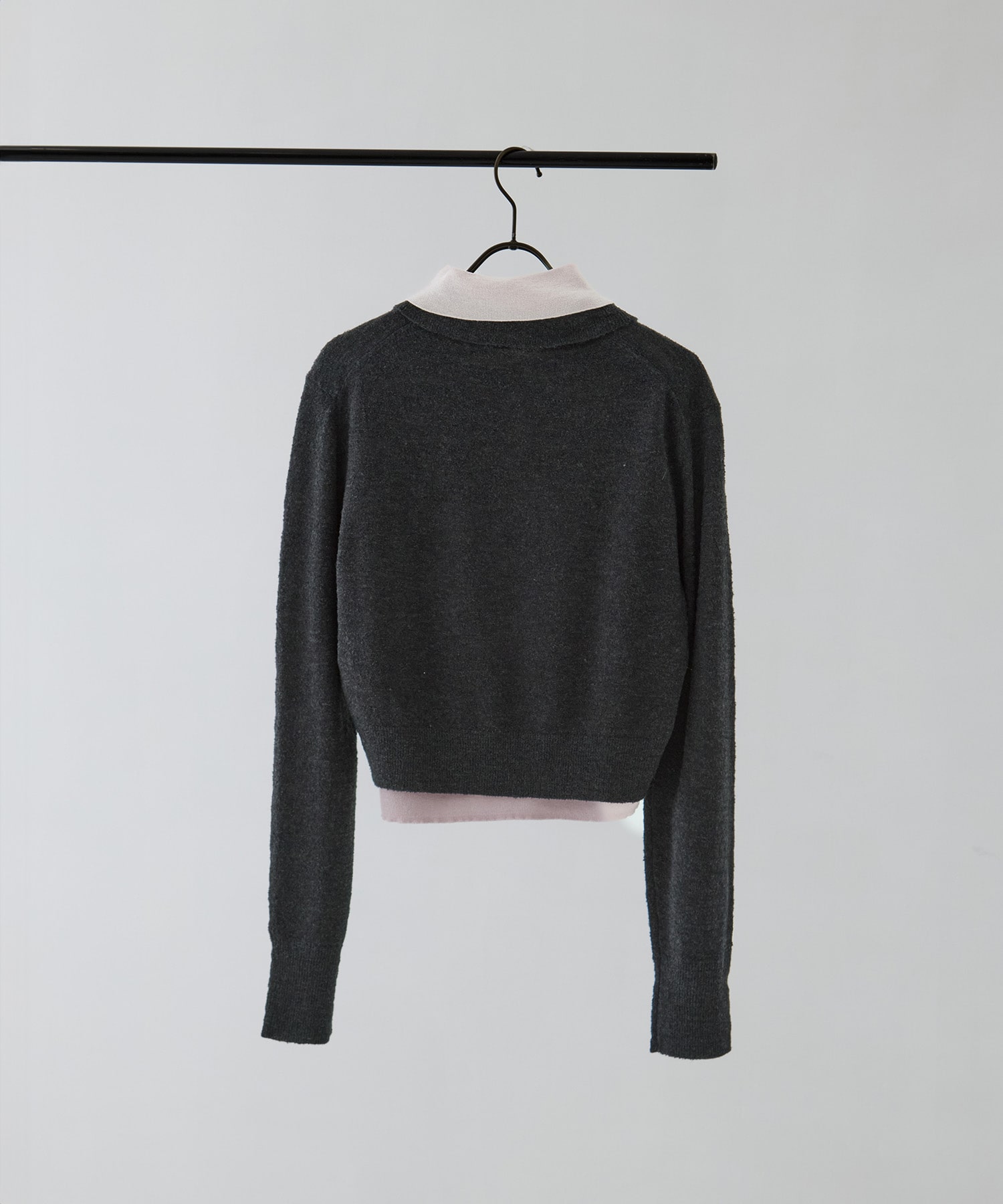 Layered Polo Knit TODAYFUL