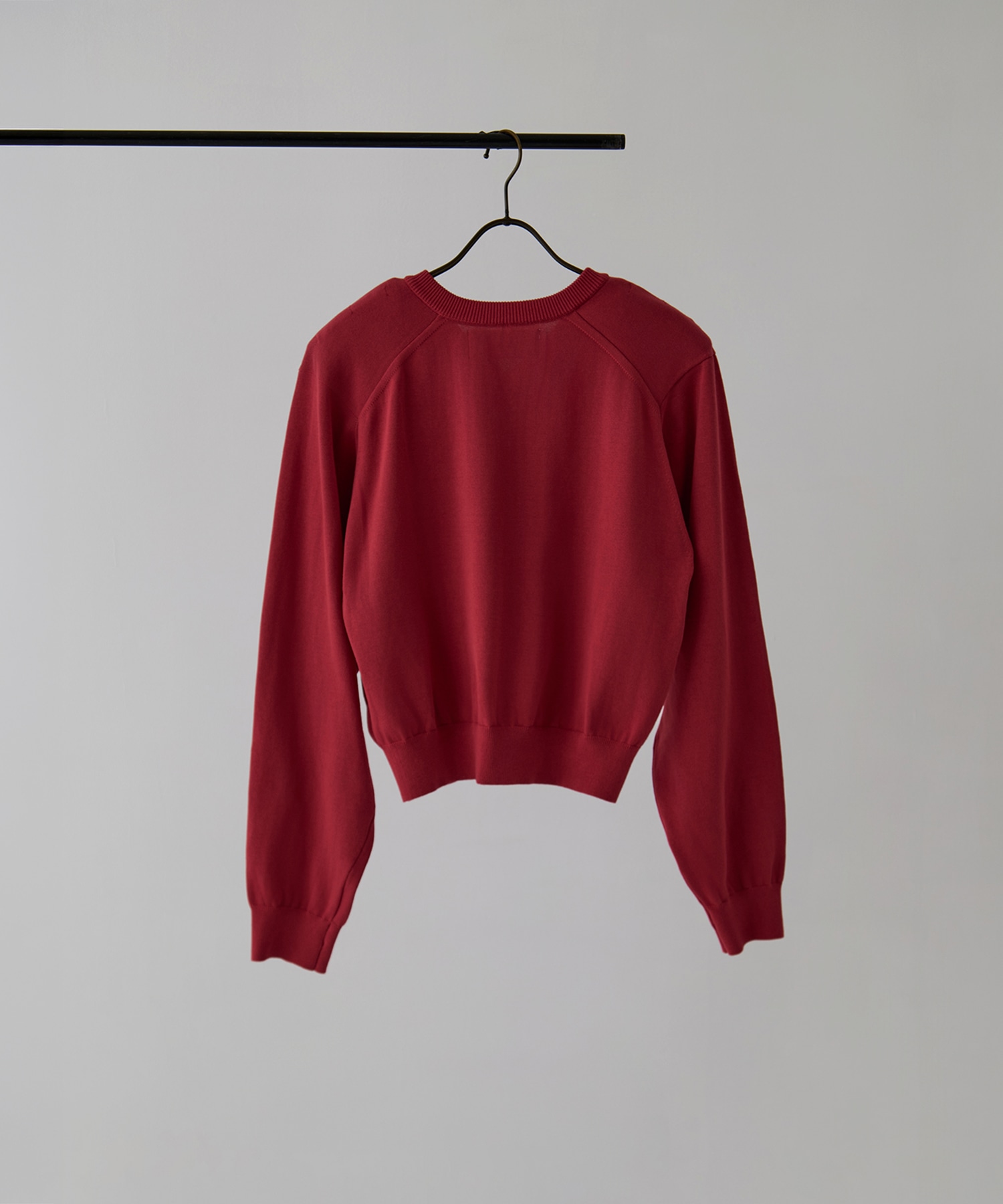 16G V NECK SHOULDER PAD PULLOVER JANE SMITH