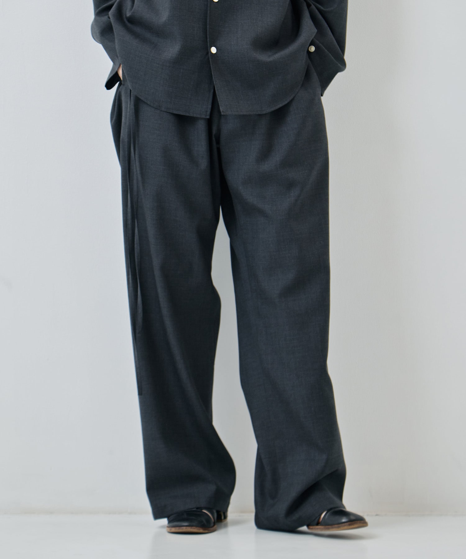 Wool Lounge Pants OLD FOLK HOUSE