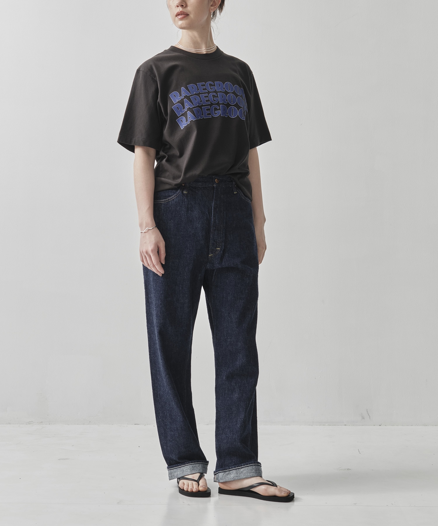 HIGH WAIST SELVEDGE DENIM PANTS/JASMIN orSlow