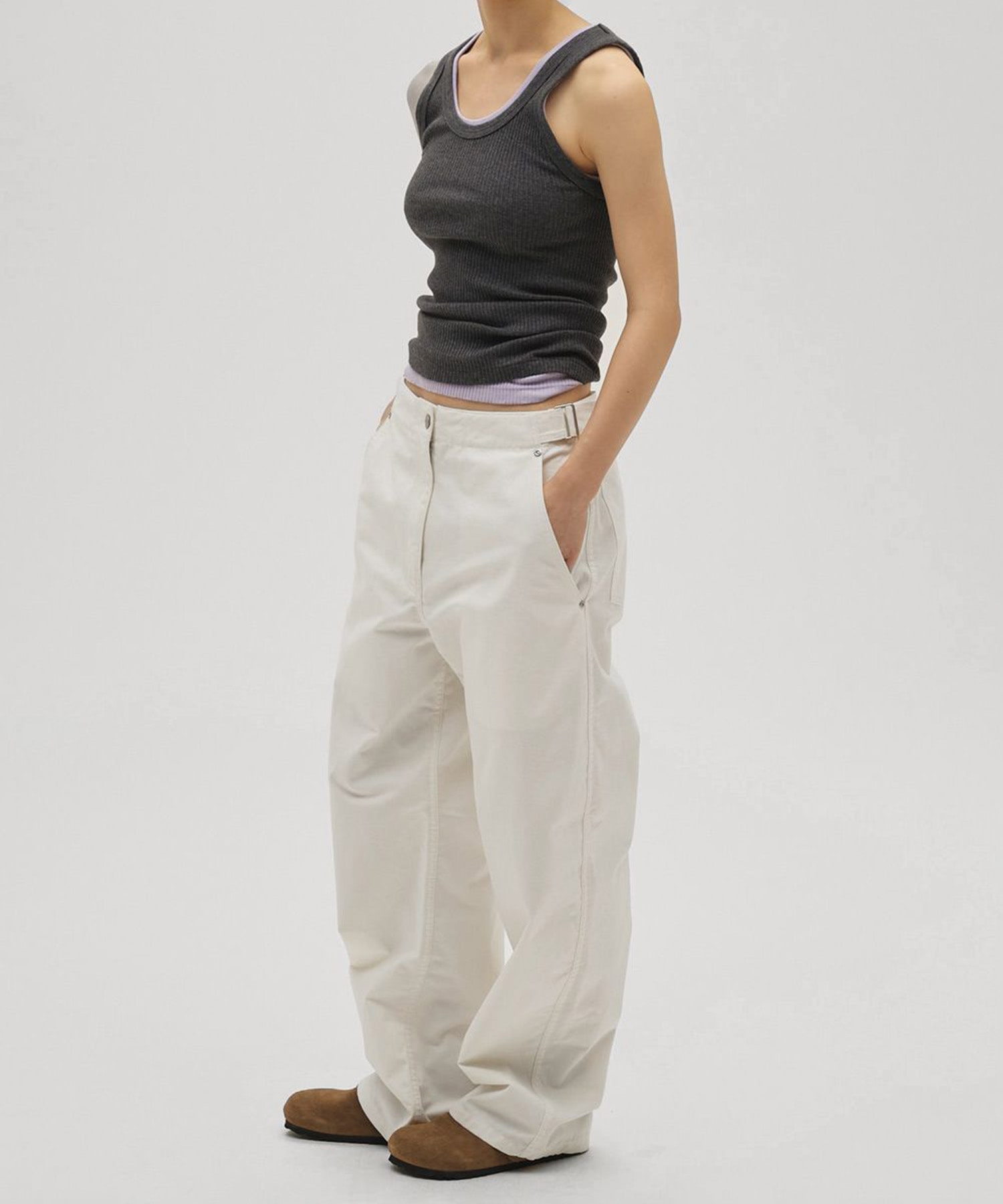 Boyfriend Cotton Pants TODAYFUL