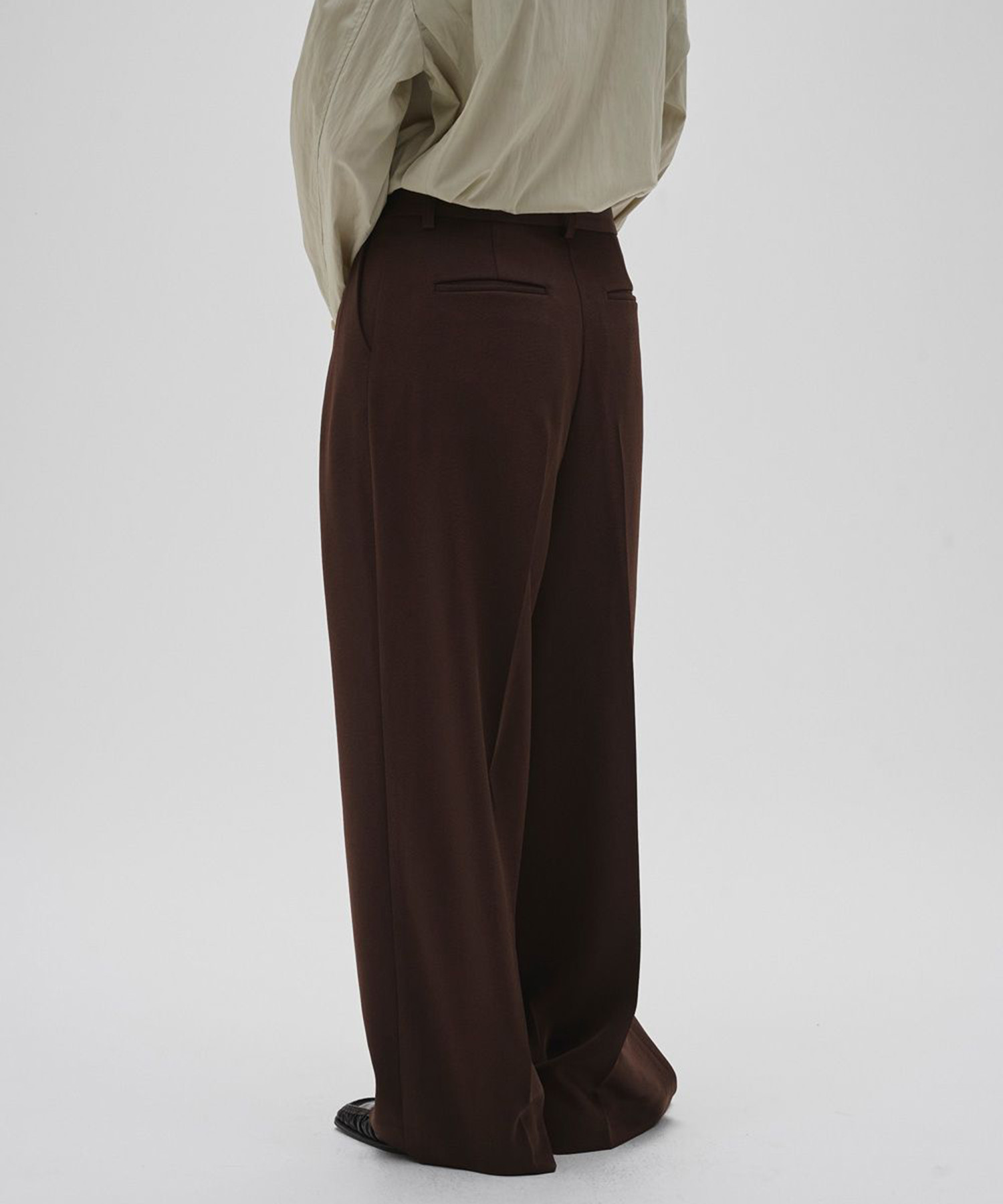 Tuck Wide Trousers TODAYFUL