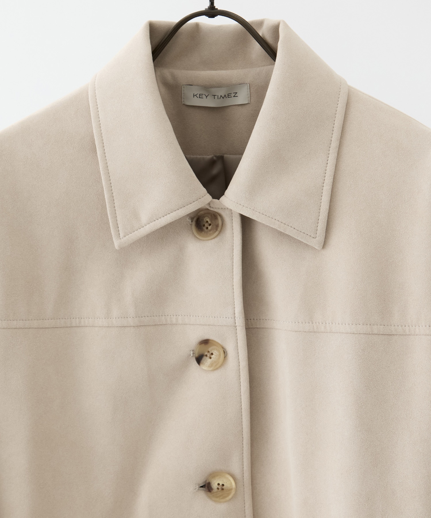 マイクロスエードカバーオール KEY TIMEZ