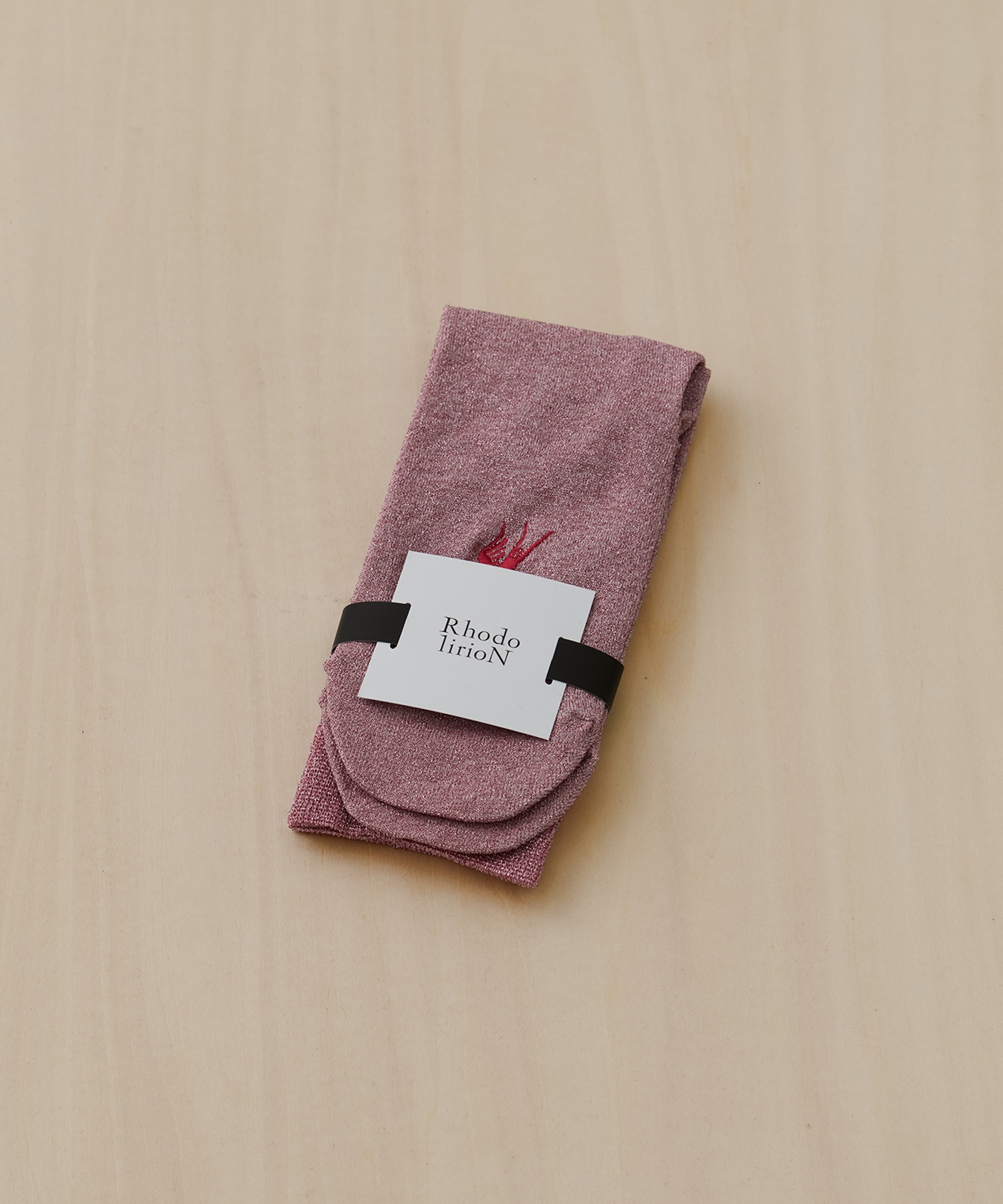 Swallow Stitch Glitter Socks RhodolirioN