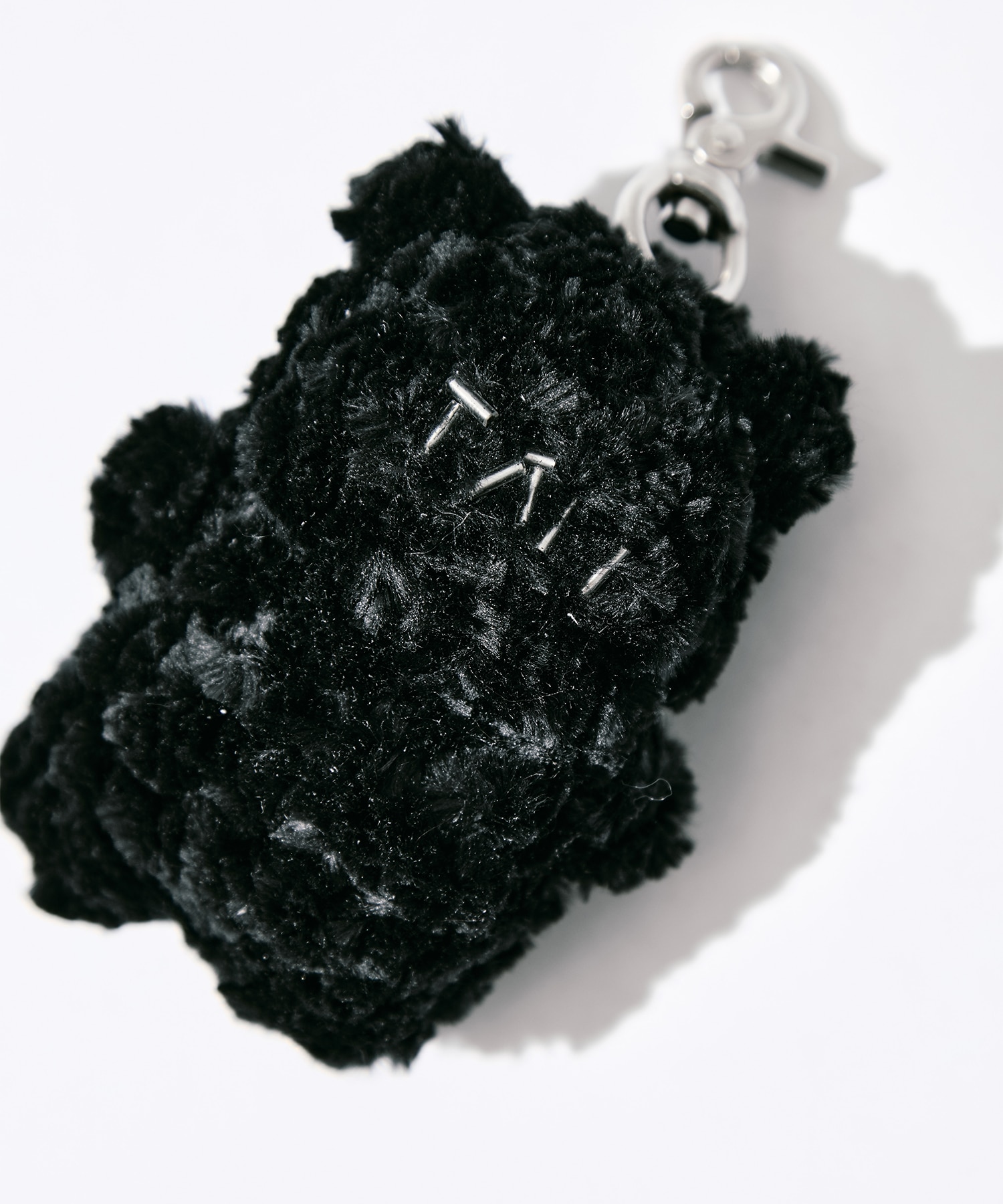TAN HAND-KNITTED MASCOT CHARM TAN