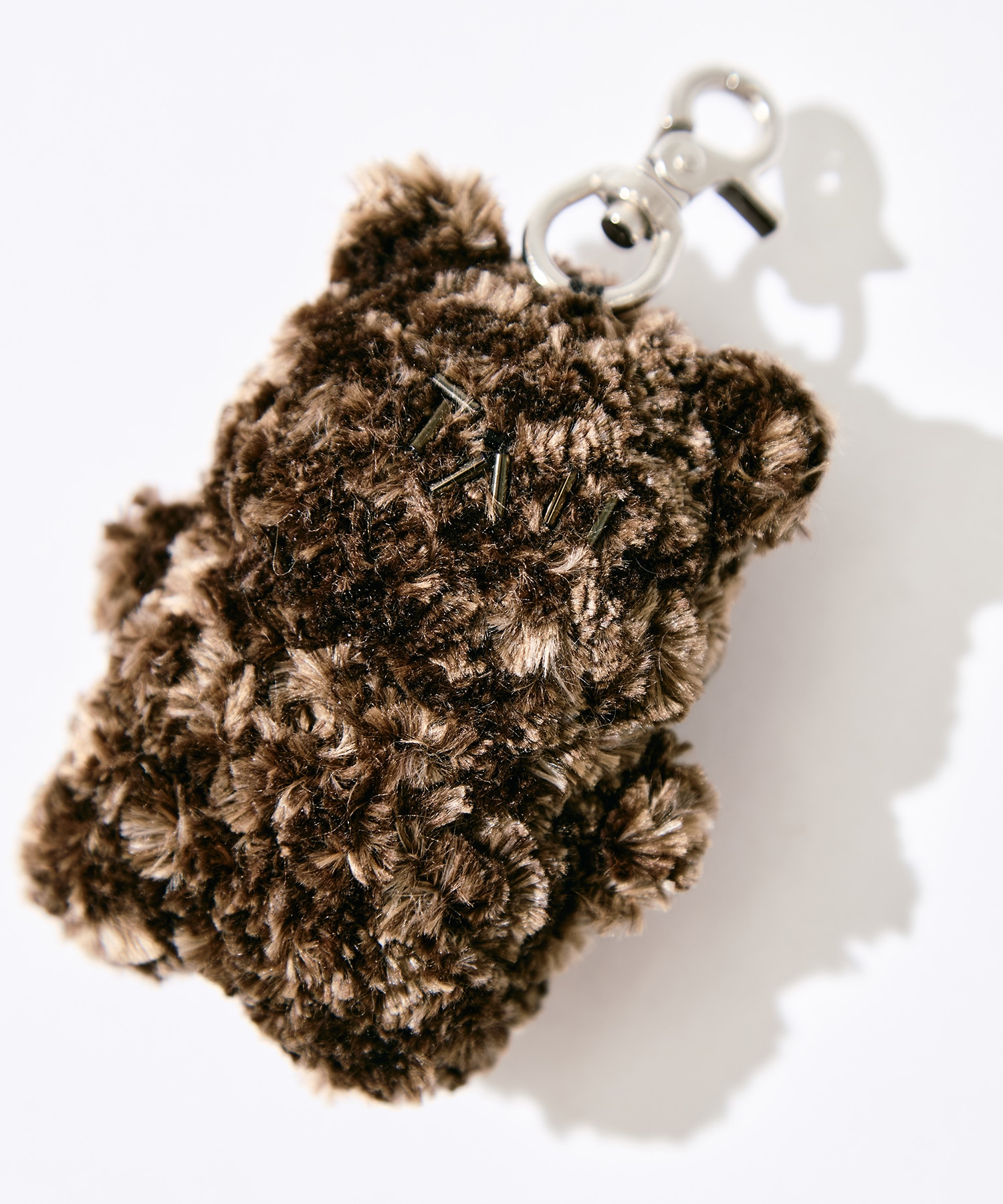 TAN HAND-KNITTED MASCOT CHARM TAN