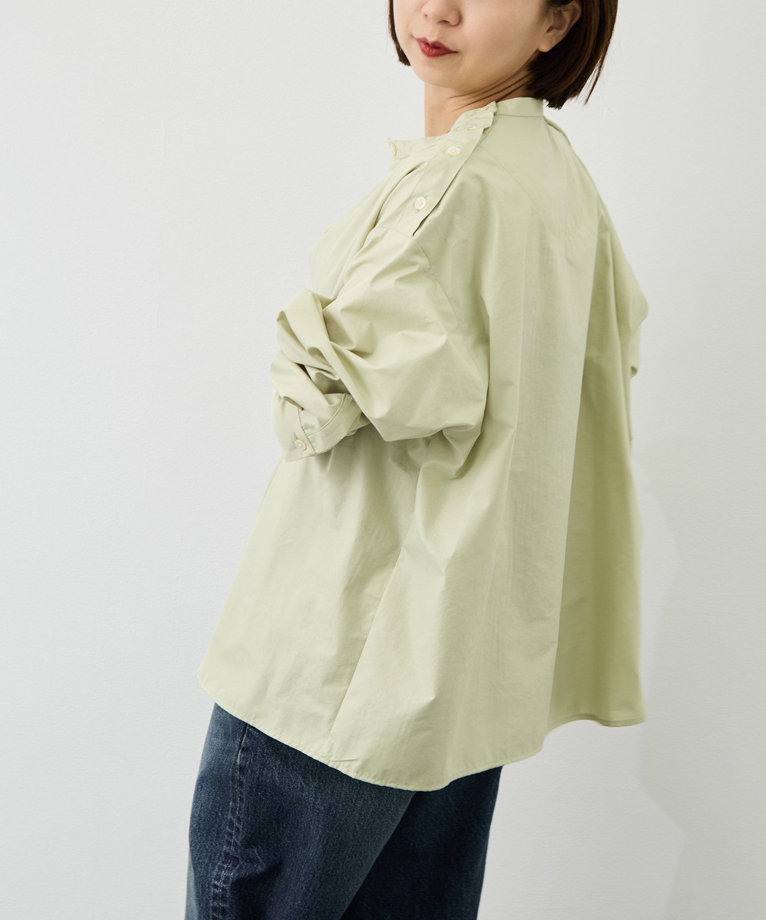 別注2way Blouse muller of yoshiokubo
