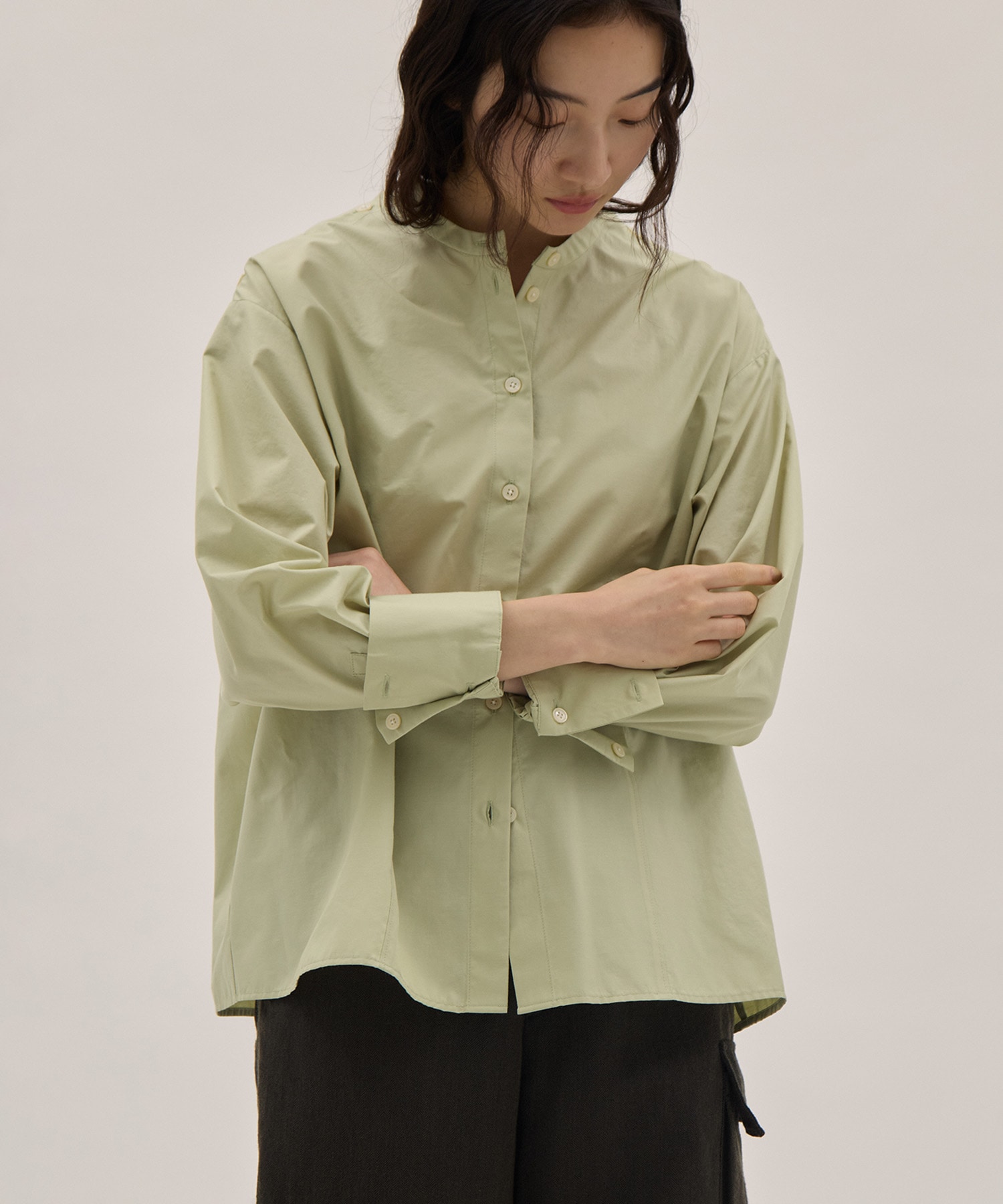 別注2way Blouse muller of yoshiokubo