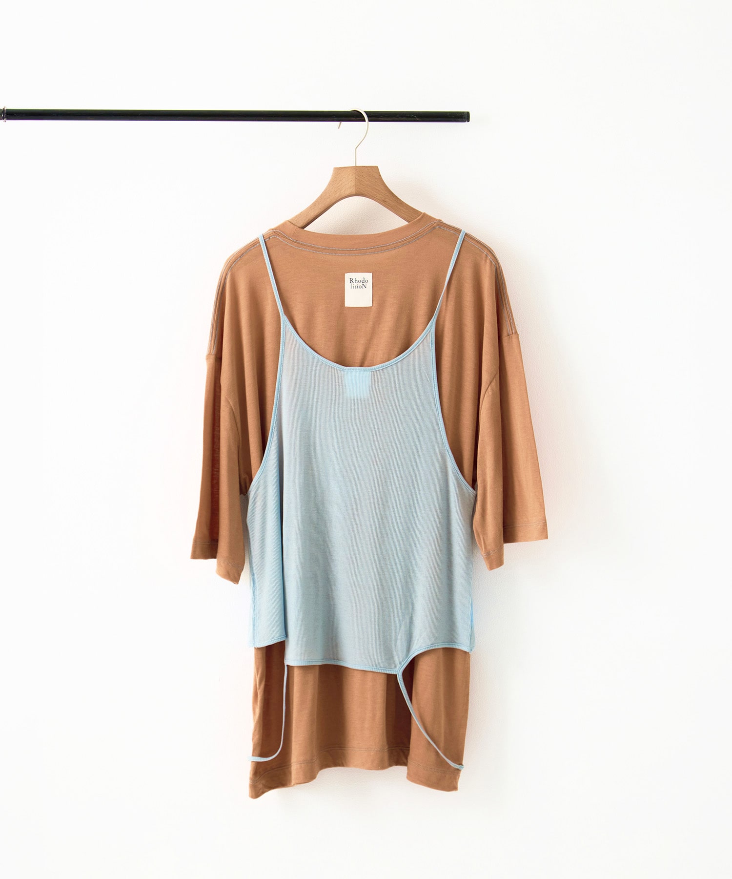 Camisole Top & Loose-fitting Tee - Unit Tops RhodolirioN