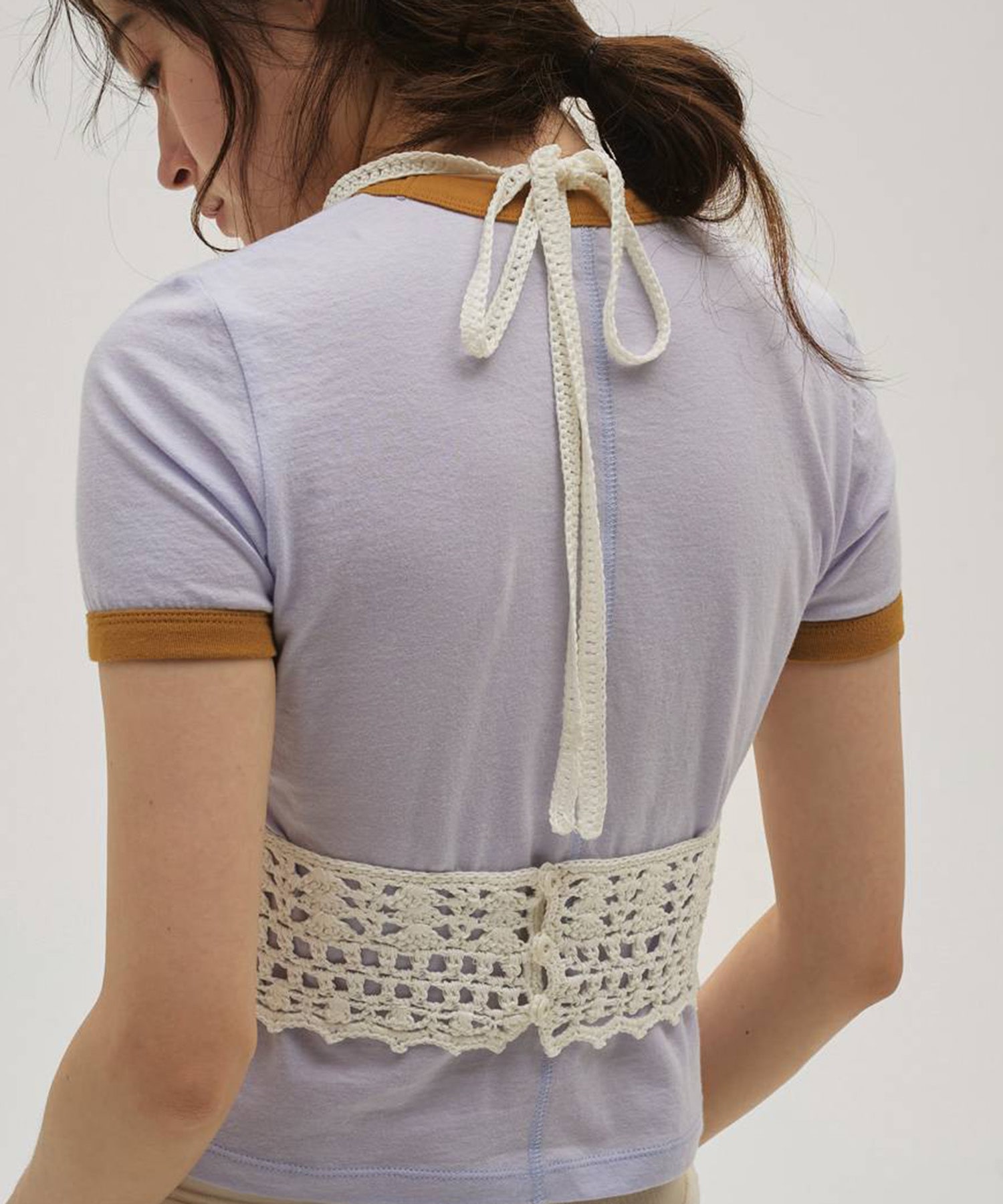 Crochet Knit Bustier TODAYFUL