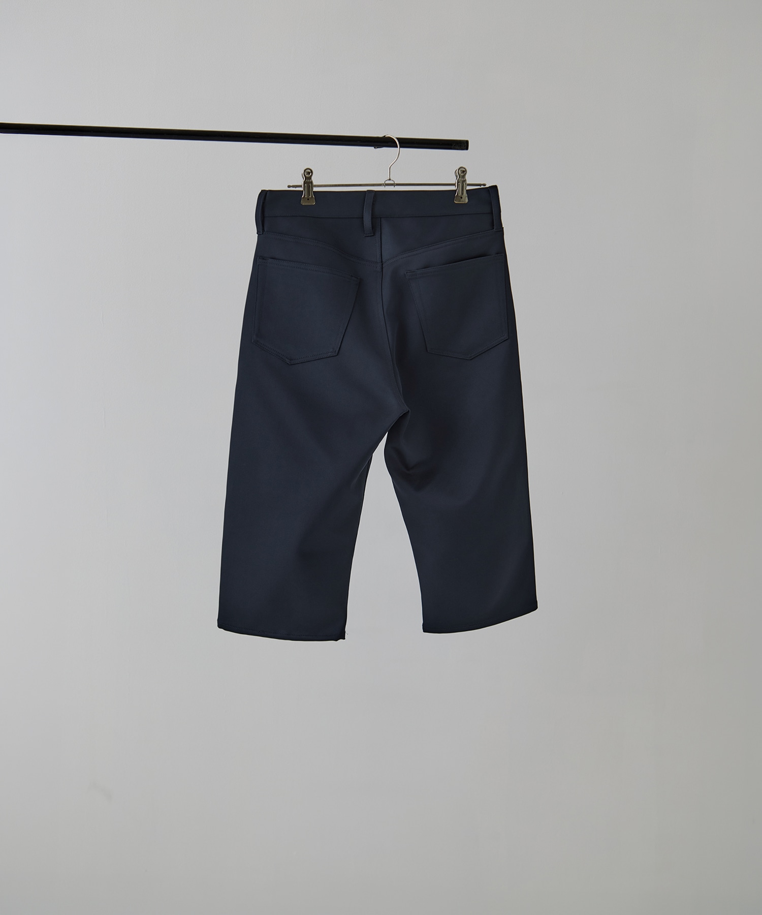 ACETATE SATIN 5 POCKET CAPRI PANTS JANE SMITH