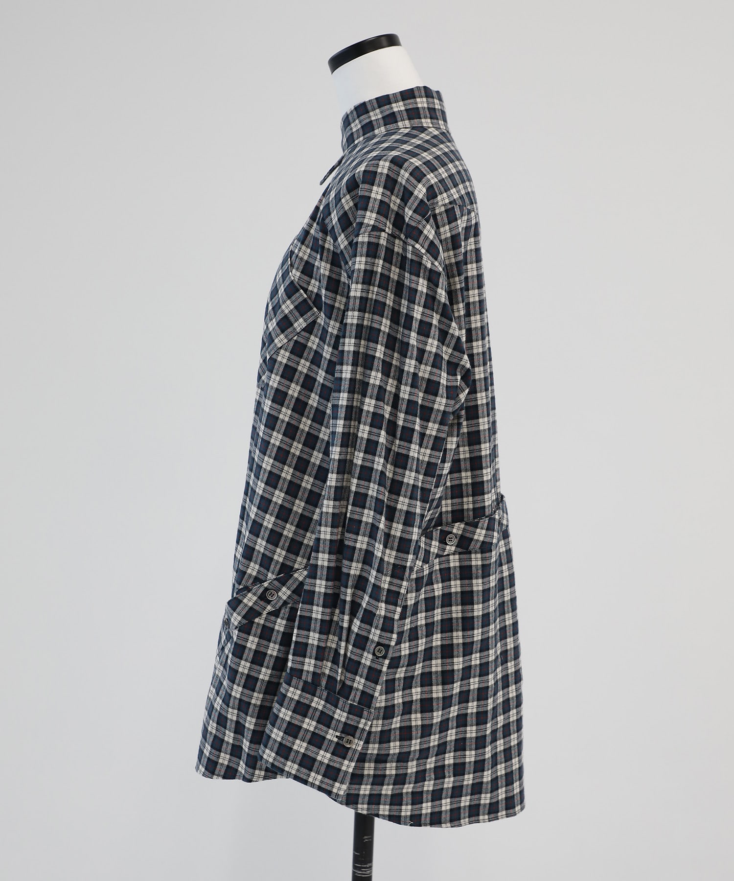 Check Diagonal Shirt INSCRIRE