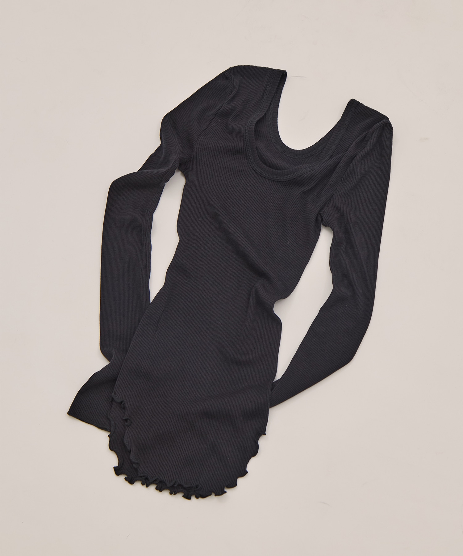 Wool rib LS PO HAKUJI
