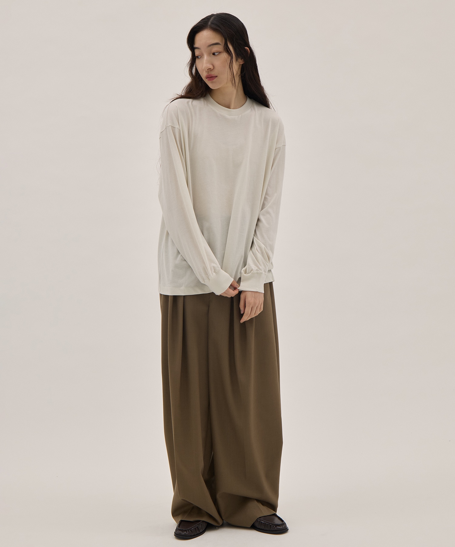 FRESCA NUBACK OVERSIZED PULLOVER ATON
