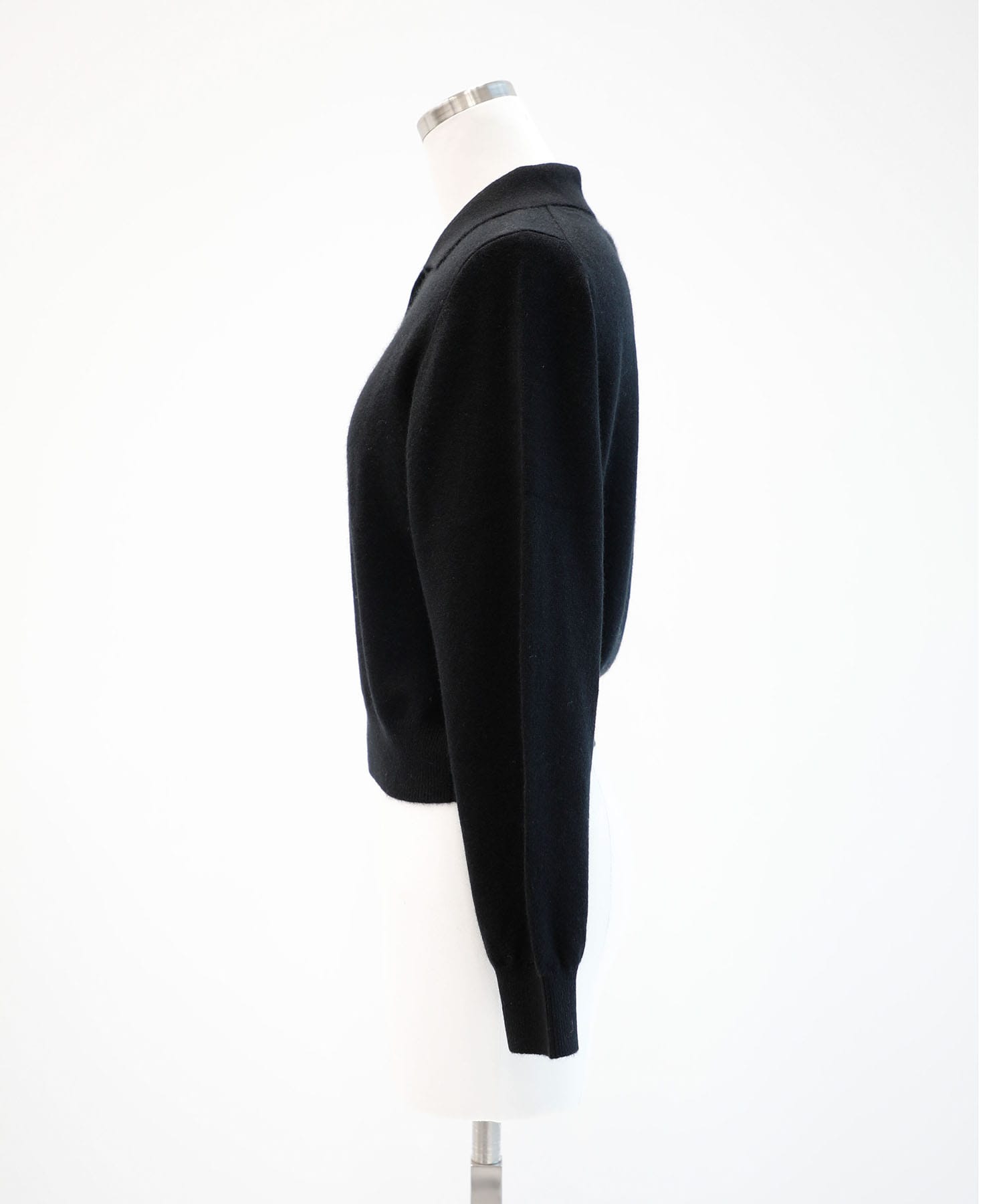 CASHMERE KNIT POLO FUJI
