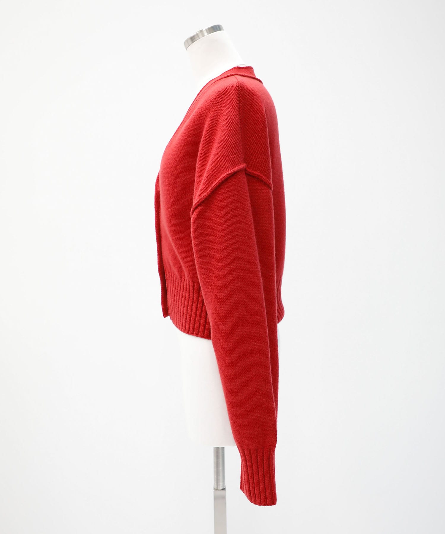 Wool Nylon Knit Short Cardigan WRAPINKNOT