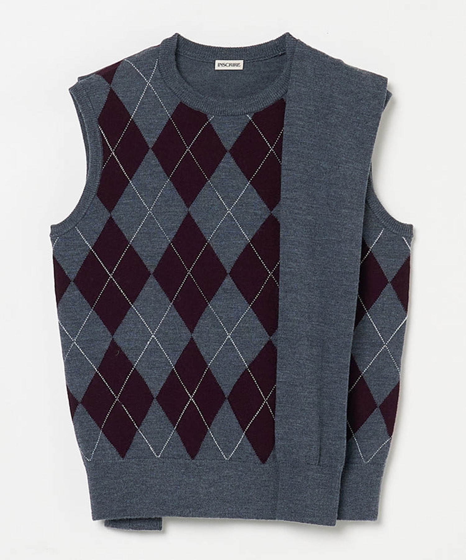Argyle Vest INSCRIRE