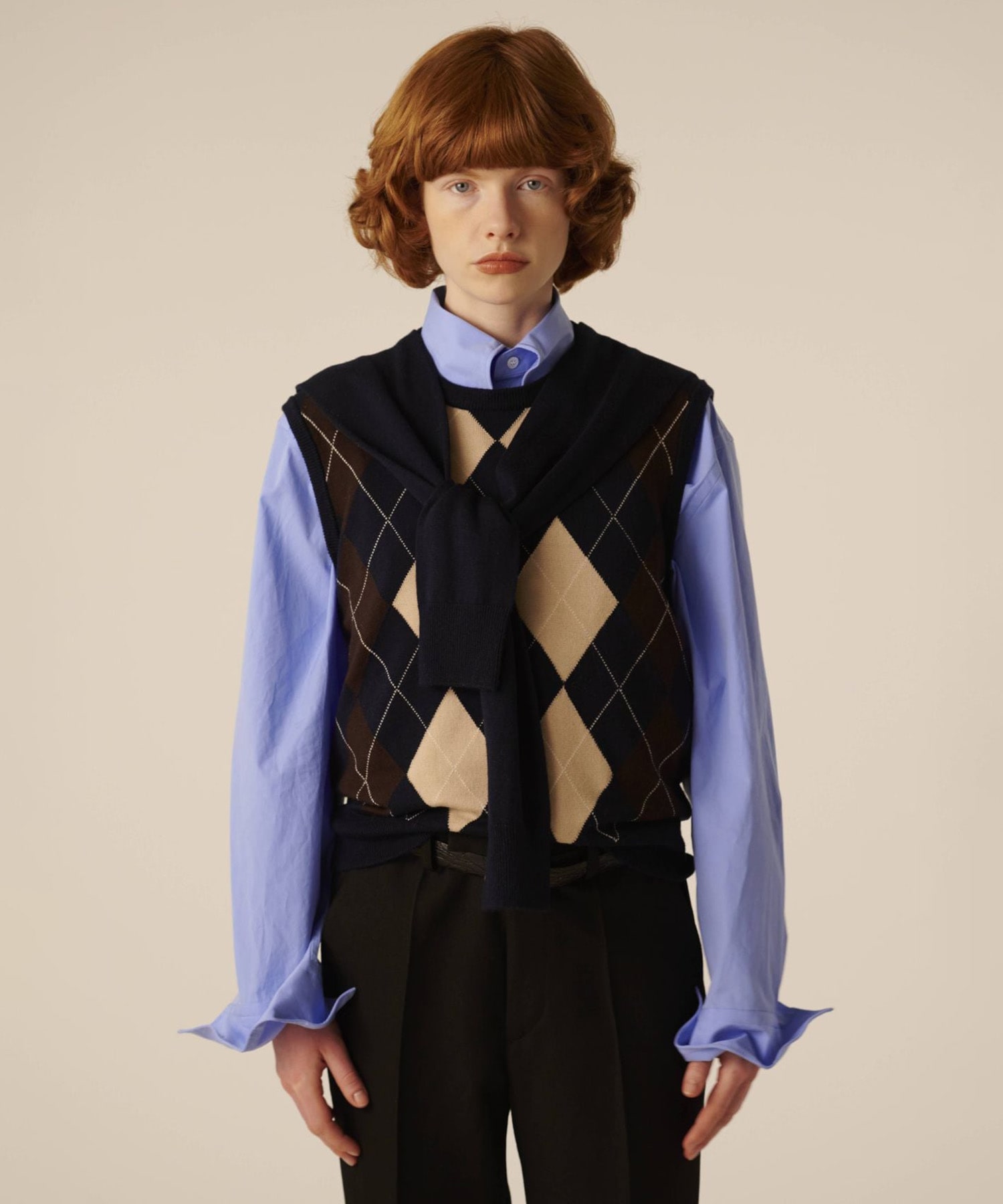 Argyle Vest INSCRIRE