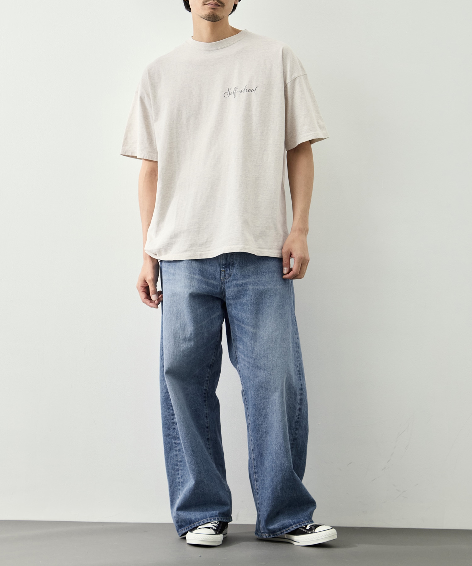 HARD SP加工20/-天竺BIGサイズT(Self shot M) REMI RELIEF