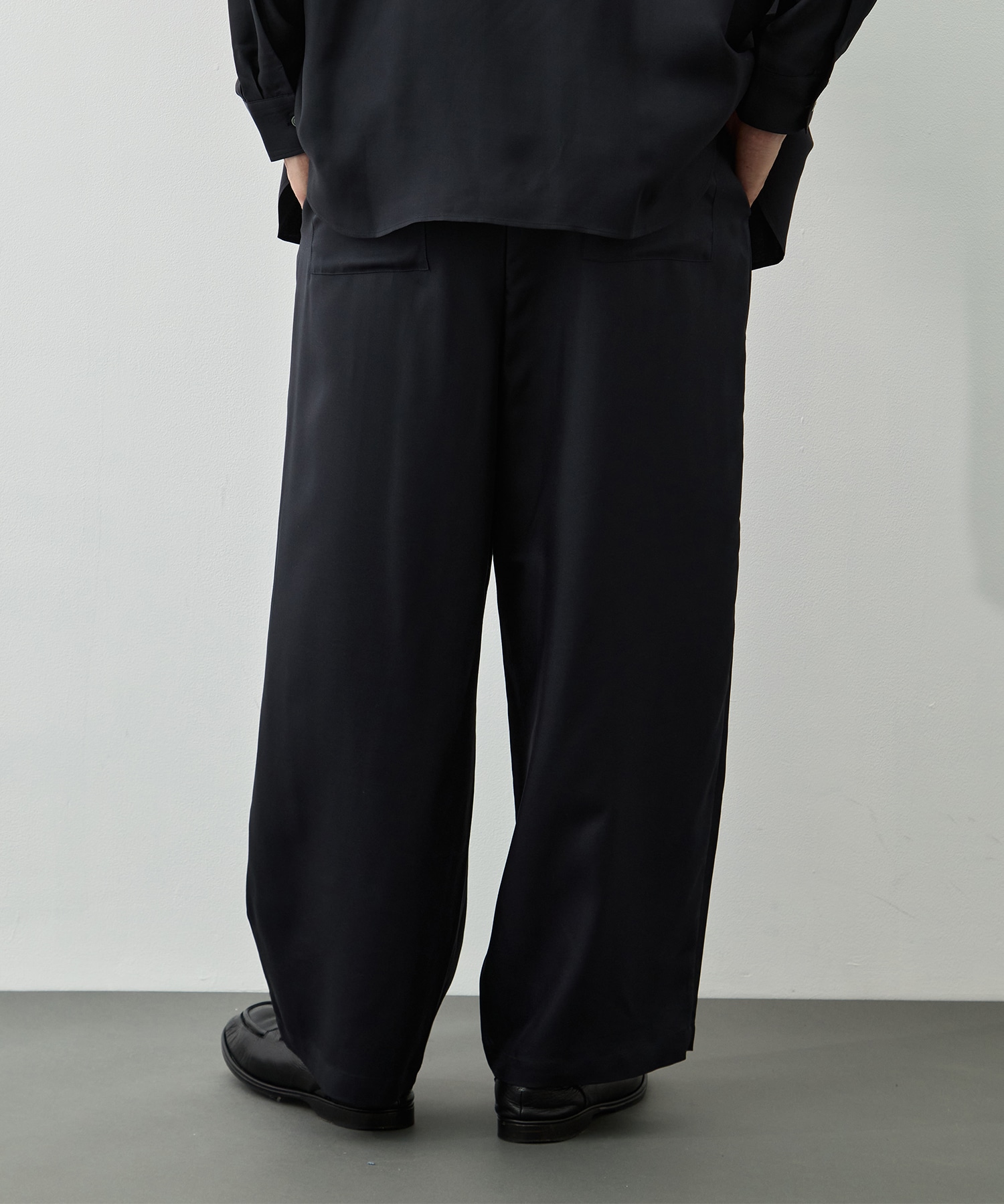 VACANCES / WASHABLE MATTE SILK PANTS BODHI