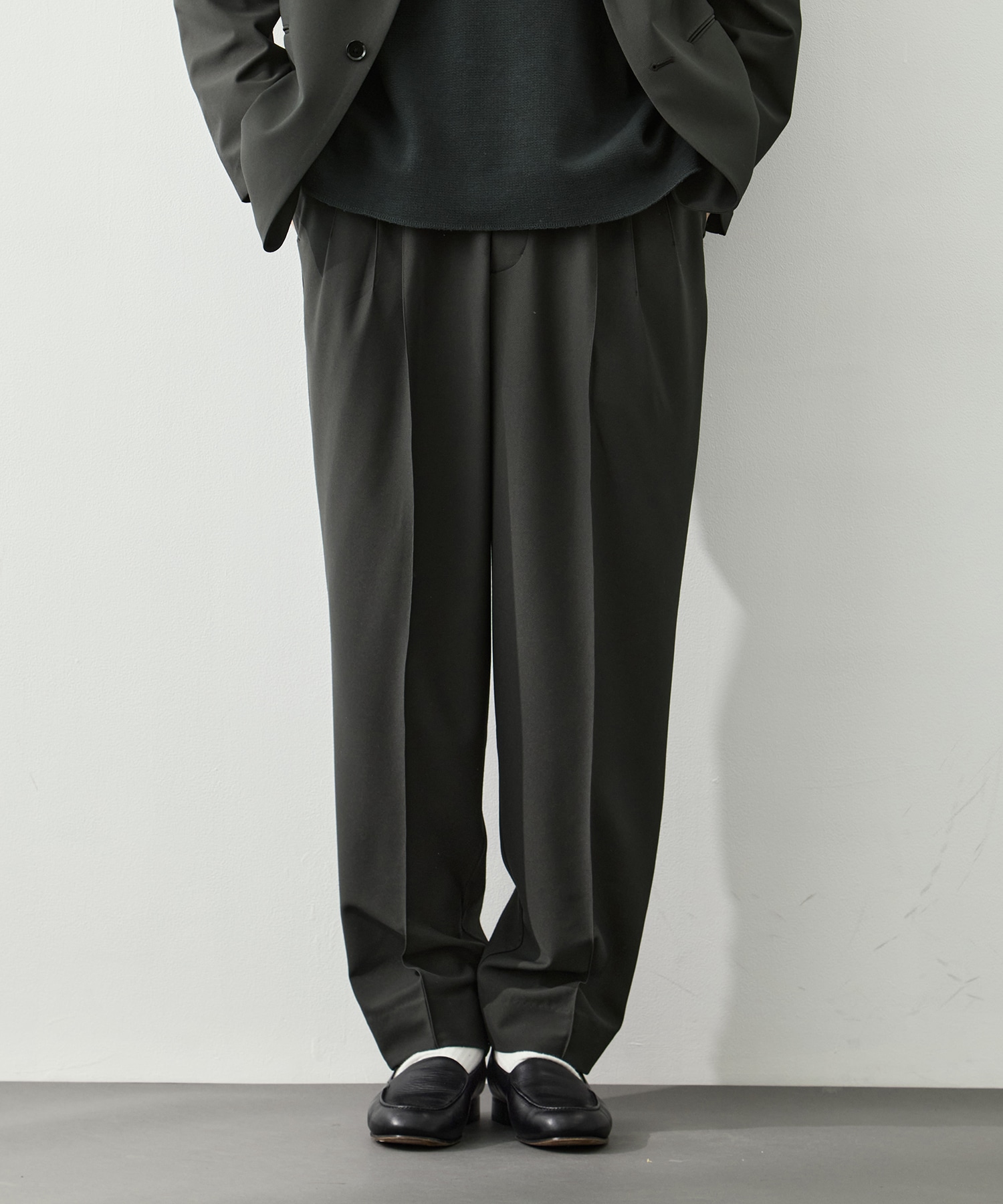 3-Tuck Drawstring Easy Pants GOOD PEOPLE GOOD STITCHING GOOD PRODUCT