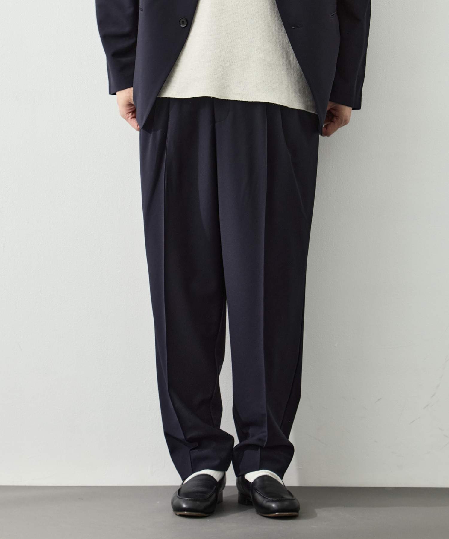 3-Tuck Drawstring Easy Pants GOOD PEOPLE GOOD STITCHING GOOD PRODUCT