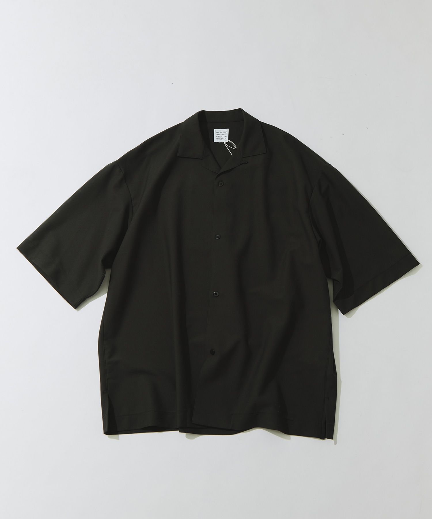 別注 Open Collor Half Sleeve Shirt GOOD PEOPLE GOOD STITCHING GOOD PRODUCT