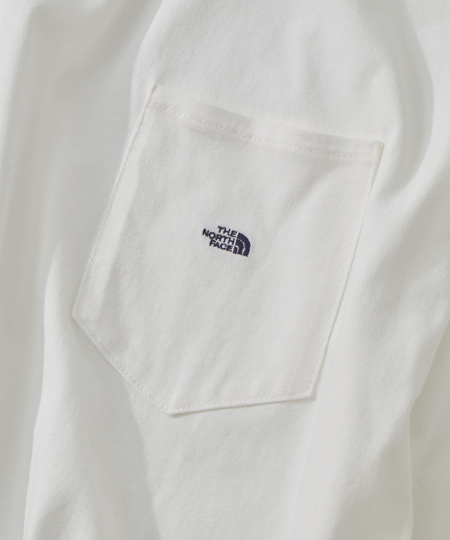 8oz Field Long Sleeve Pocket Tee THE NORTH FACE Purple Label
