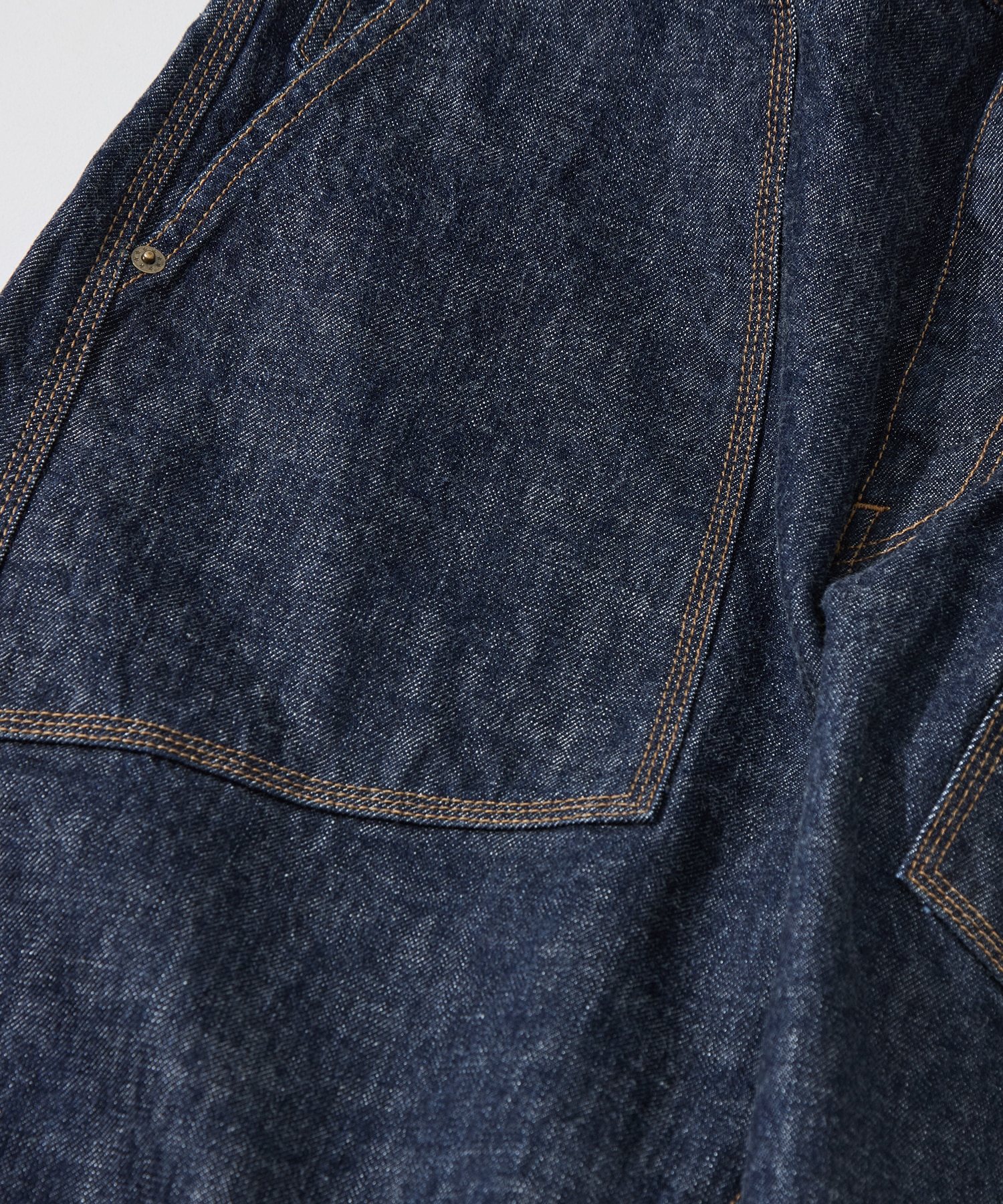 3D cutting denim pants KHOKI