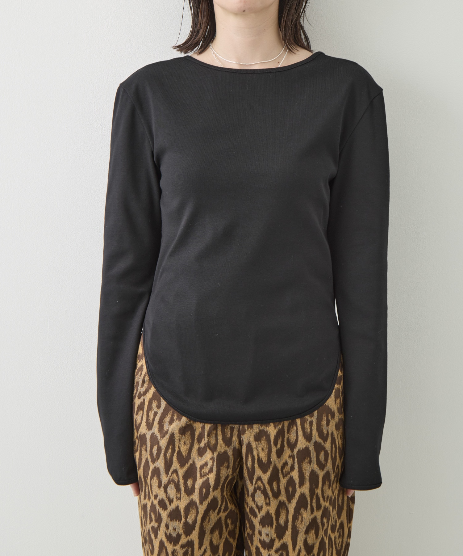 Sanfokin Cotton 2way L/S T-shirt WRAPINKNOT