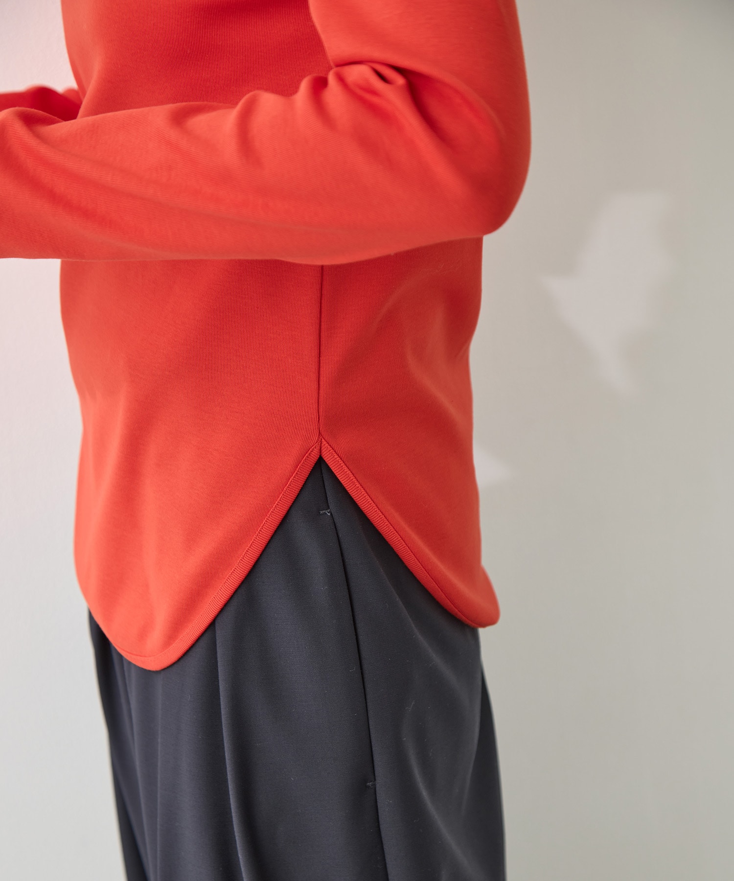 Sanfokin Cotton 2way L/S T-shirt WRAPINKNOT