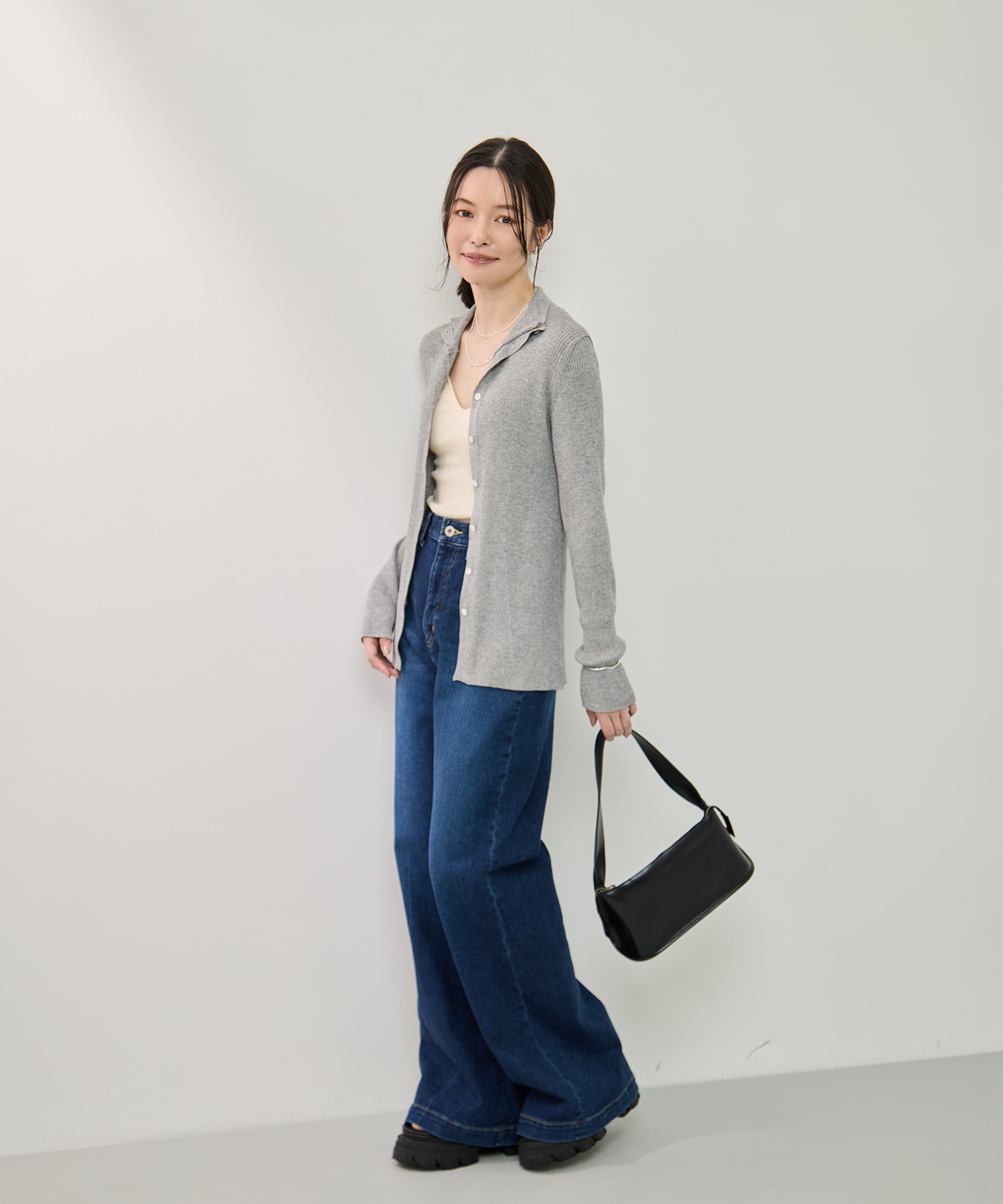 ストレッチフレアデニム KEY TIMEZ