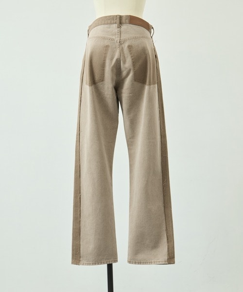 Color Denim Straight INSCRIRE