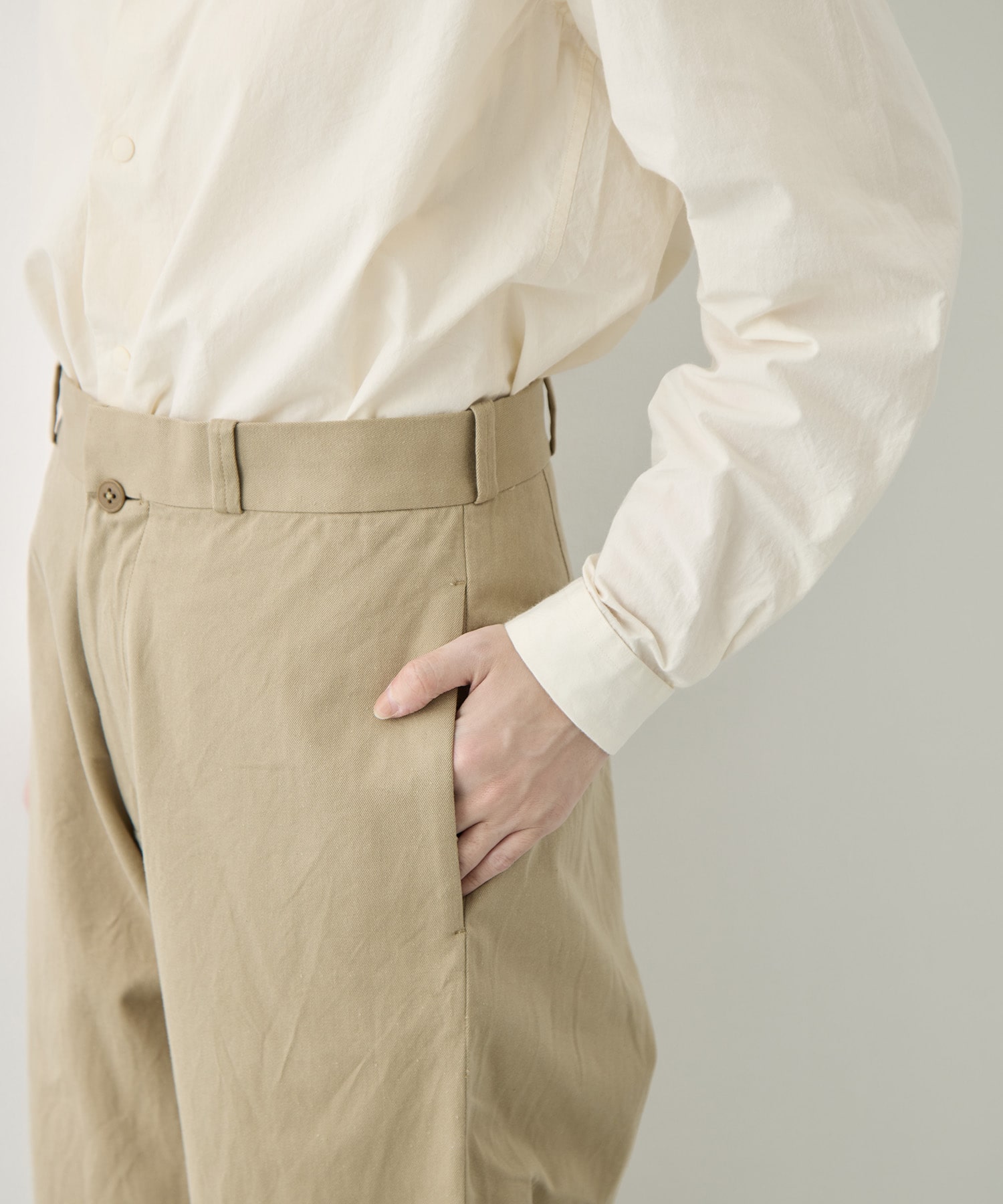 Chino Trousers Straight YAECA